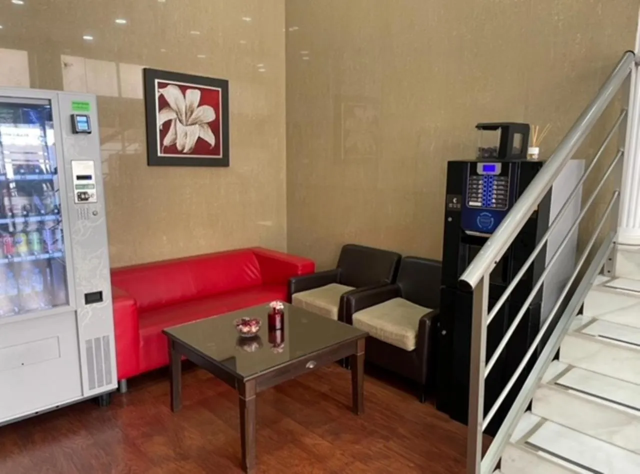 vending machine in Hotel Anfora