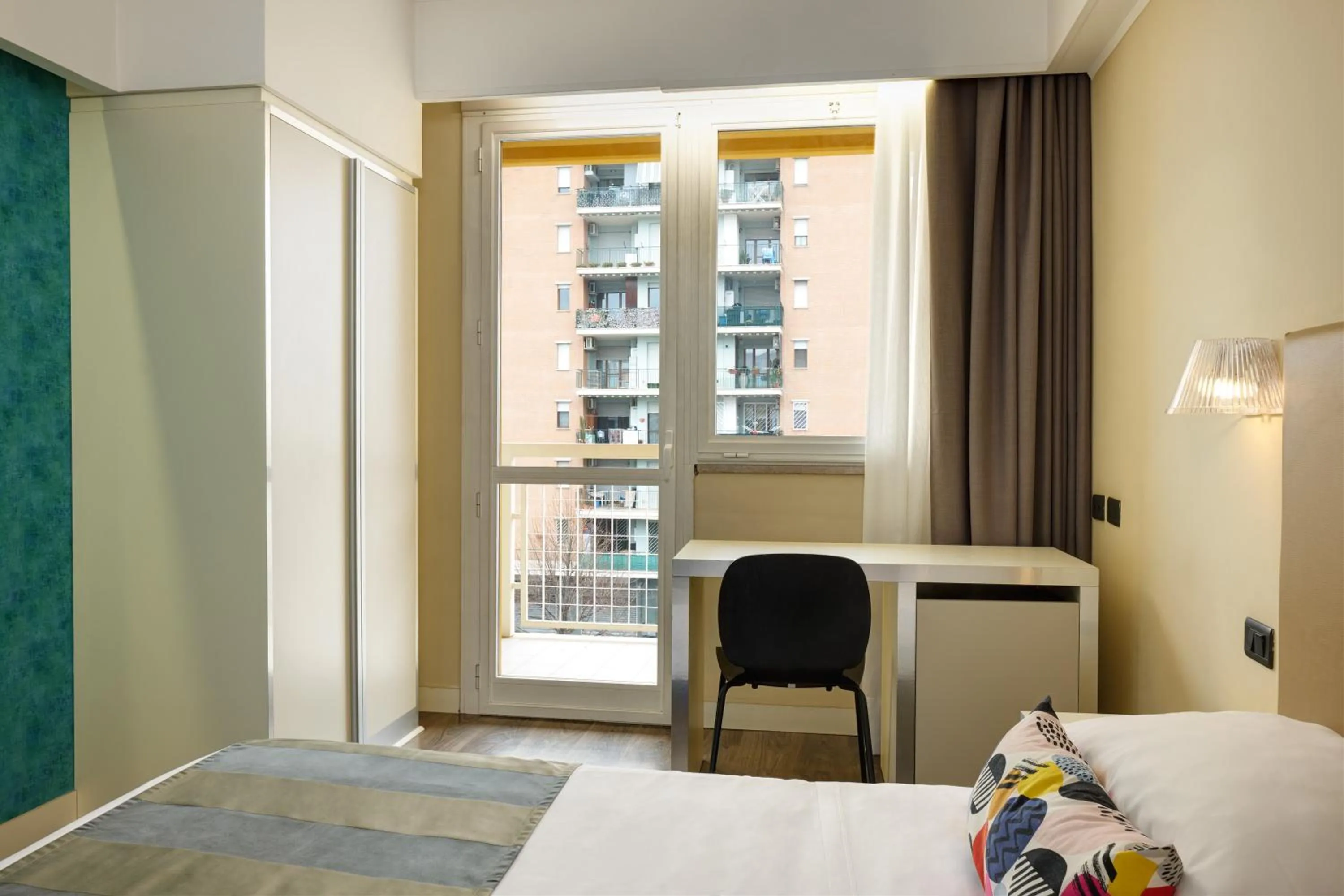 Bedroom, Bed in Hotel Roma Tor Vergata