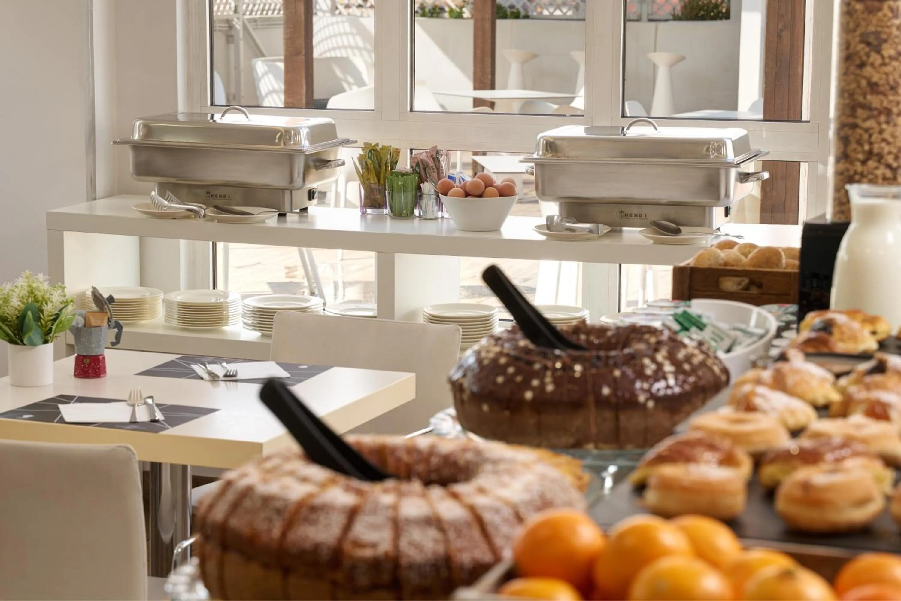 Breakfast in Hotel Roma Tor Vergata