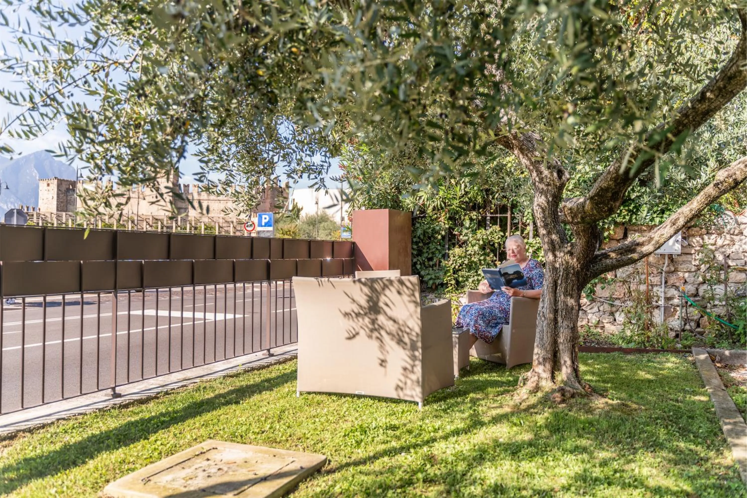 Garden in Hotel Al Castello