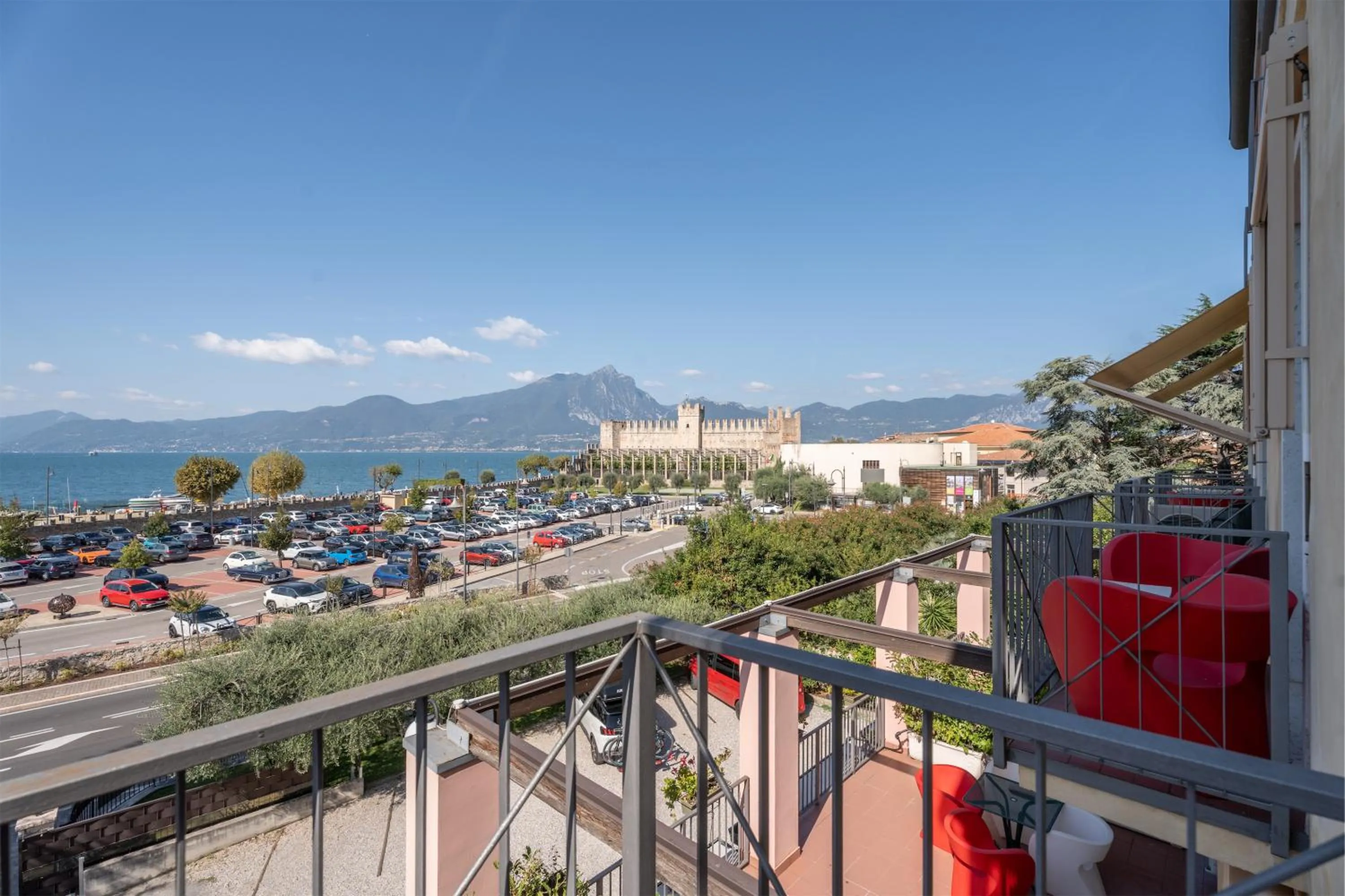 Lake view in Hotel Al Castello