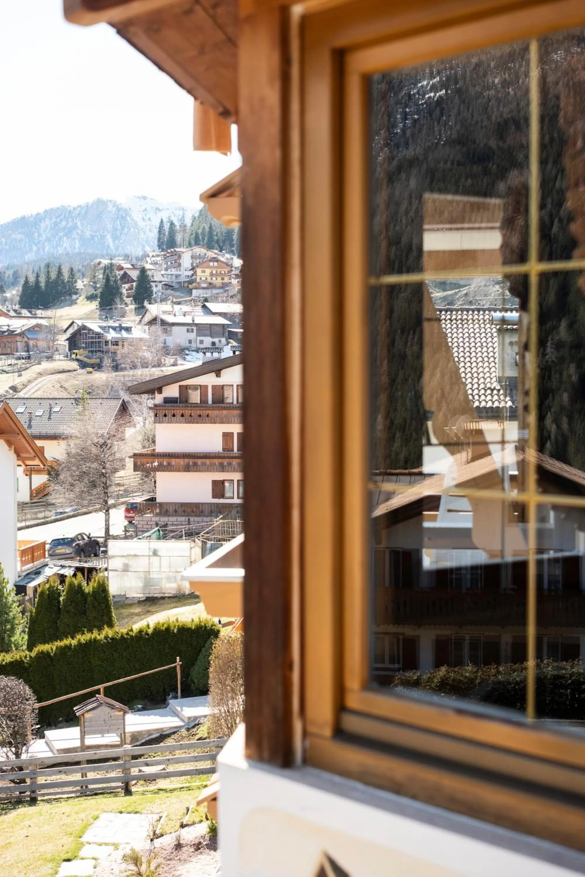 View (from property/room) in Berg Hotel Latemar Spitze