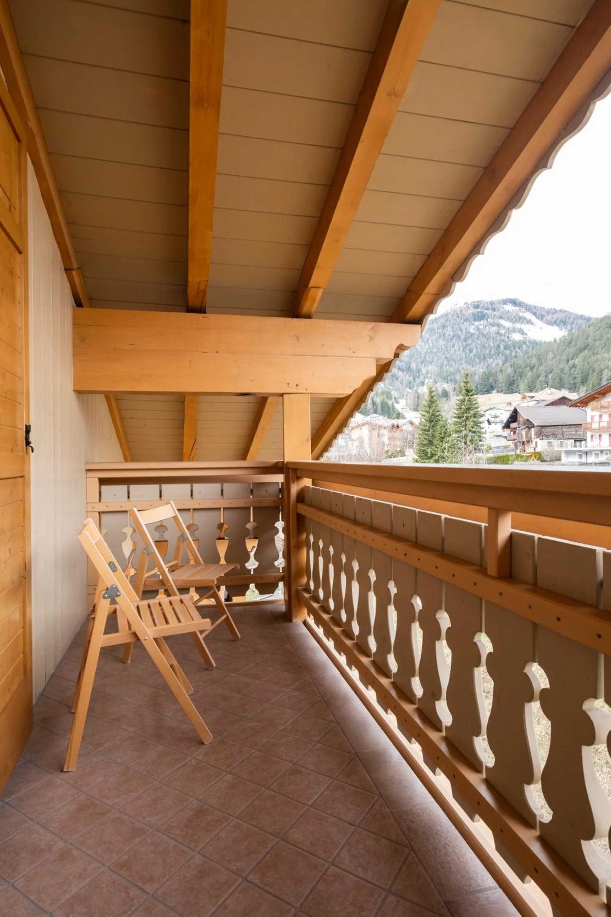 Balcony/Terrace in Berg Hotel Latemar Spitze