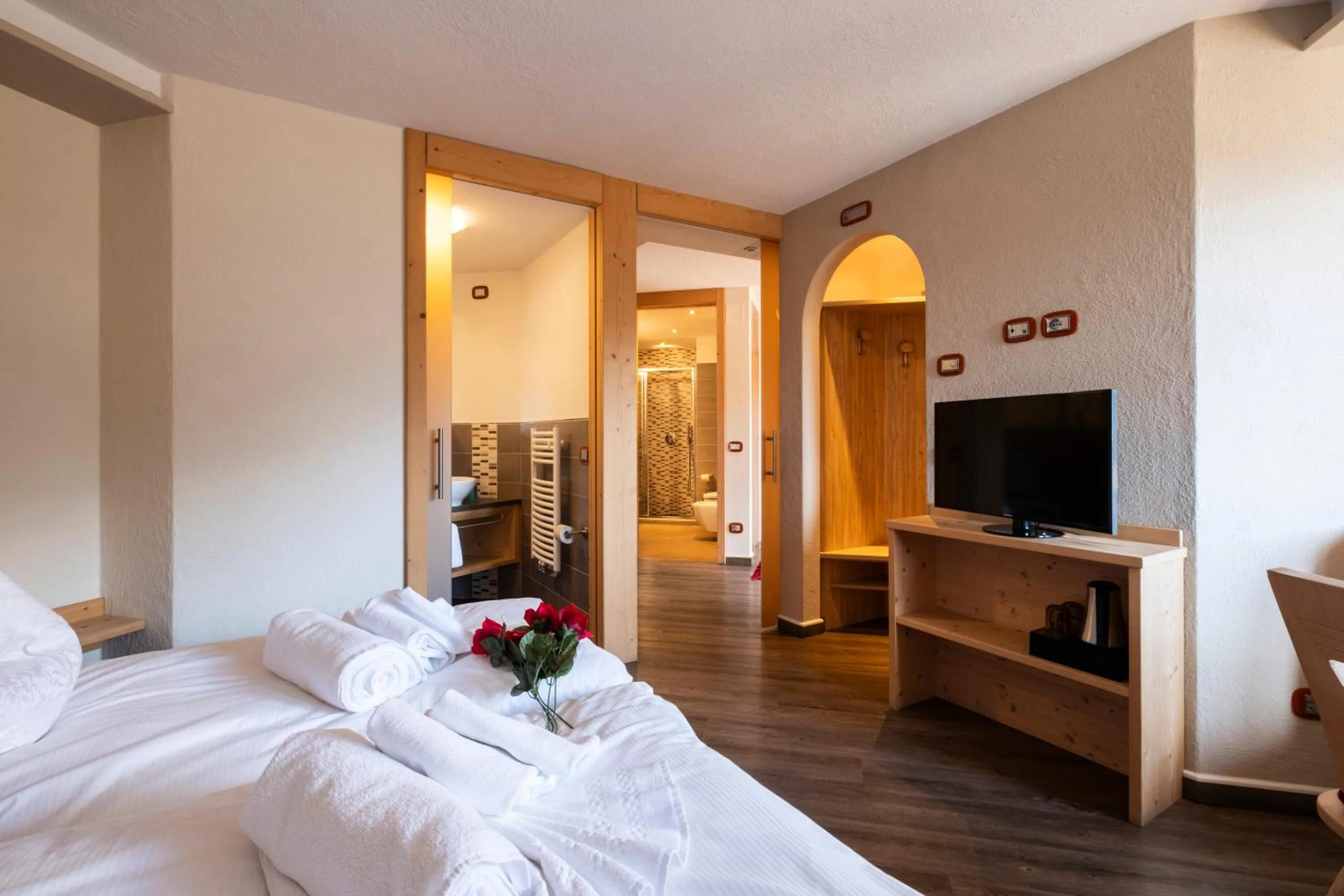 Bed in Berg Hotel Latemar Spitze