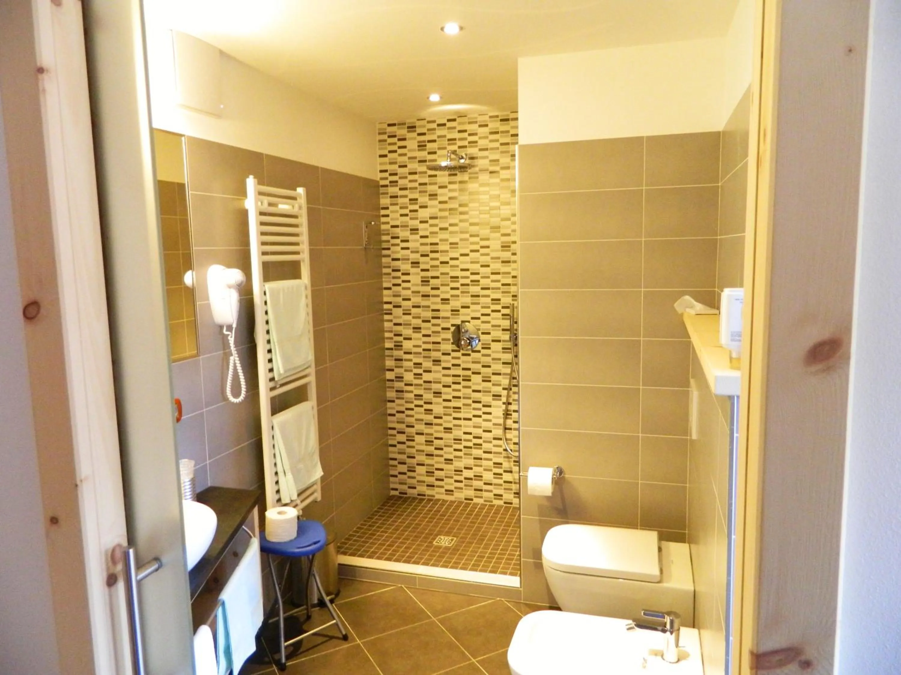 Shower in Berg Hotel Latemar Spitze