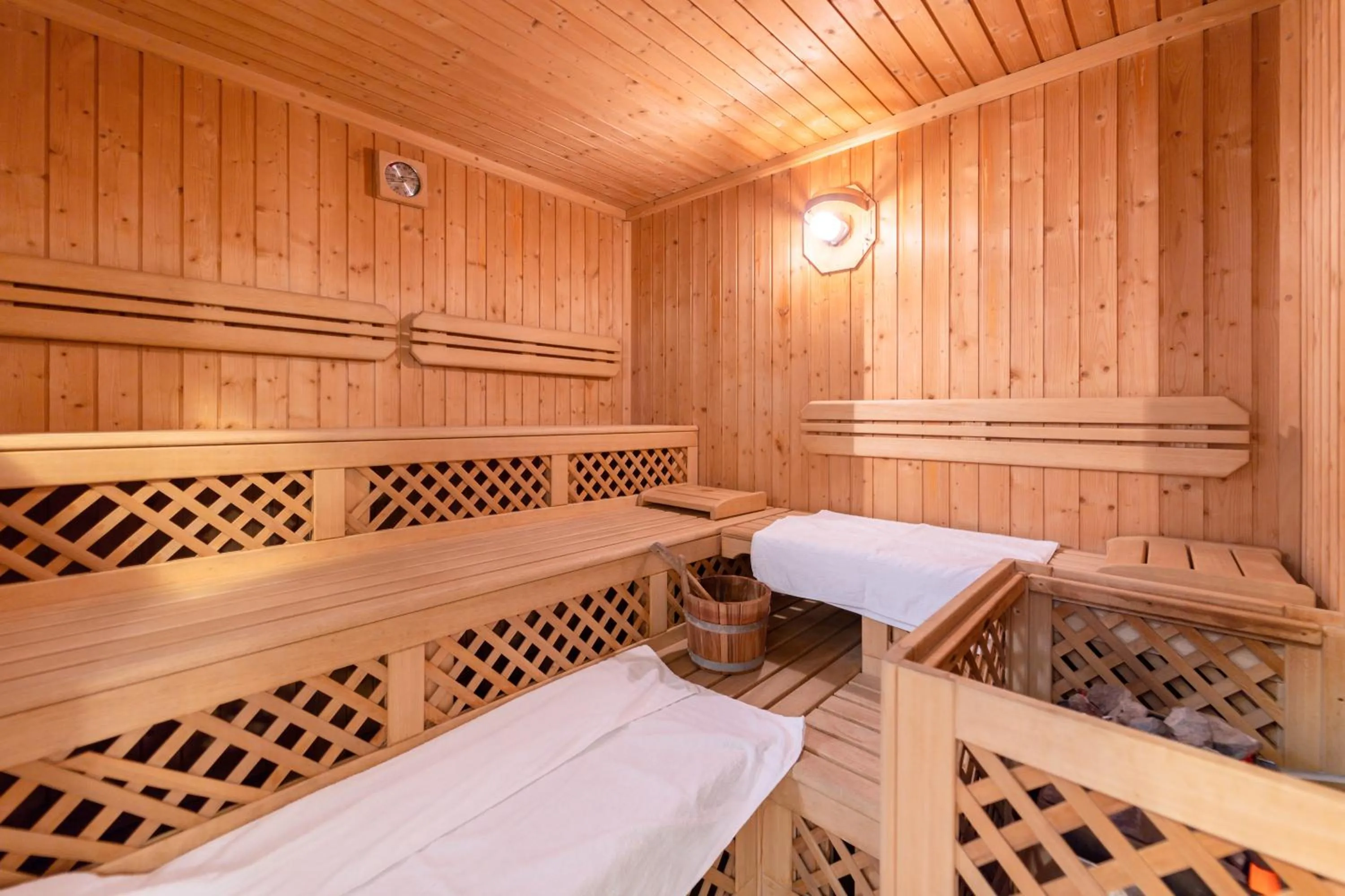 Sauna in Berg Hotel Latemar Spitze