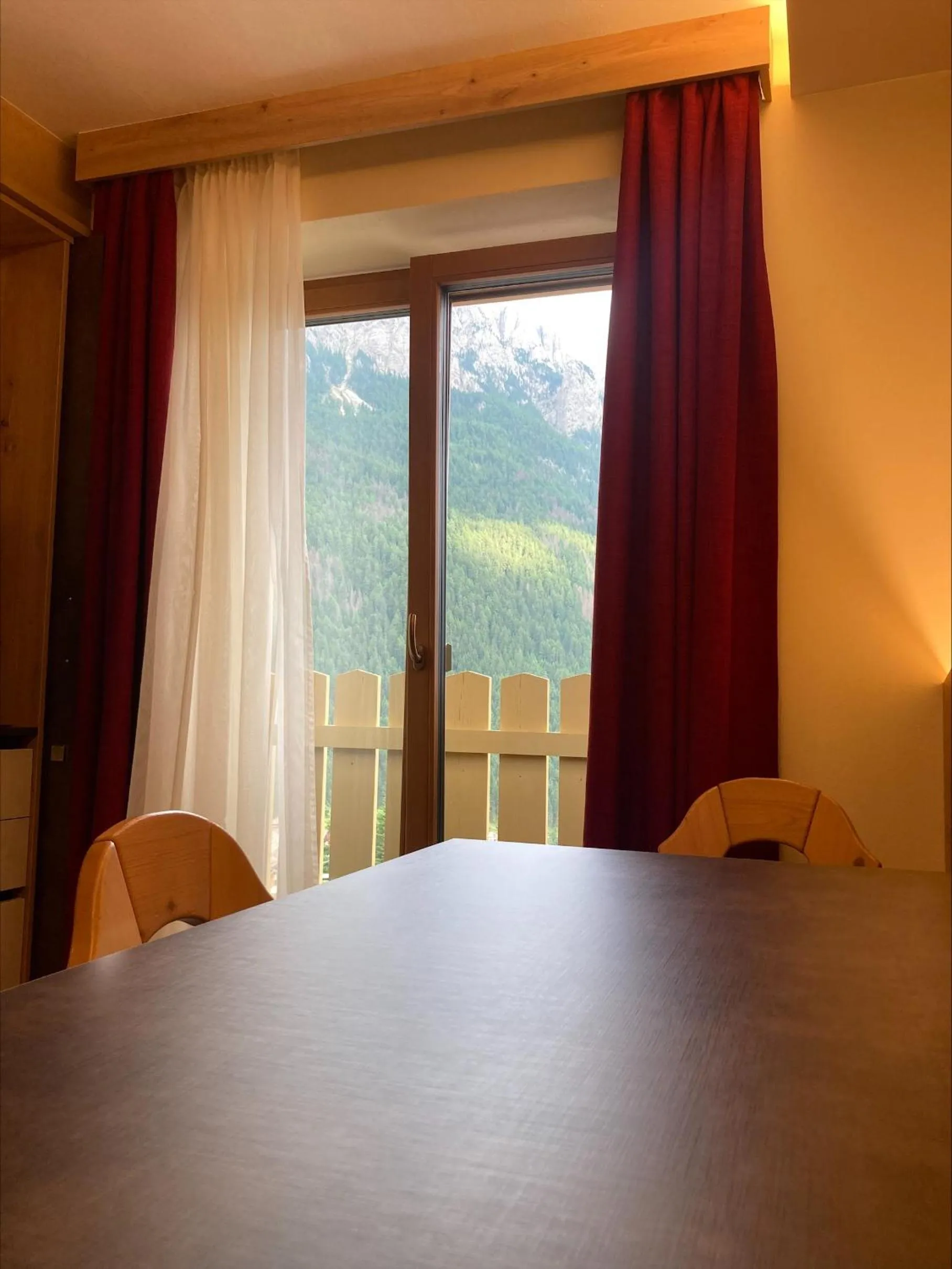 View (from property/room) in Berg Hotel Latemar Spitze