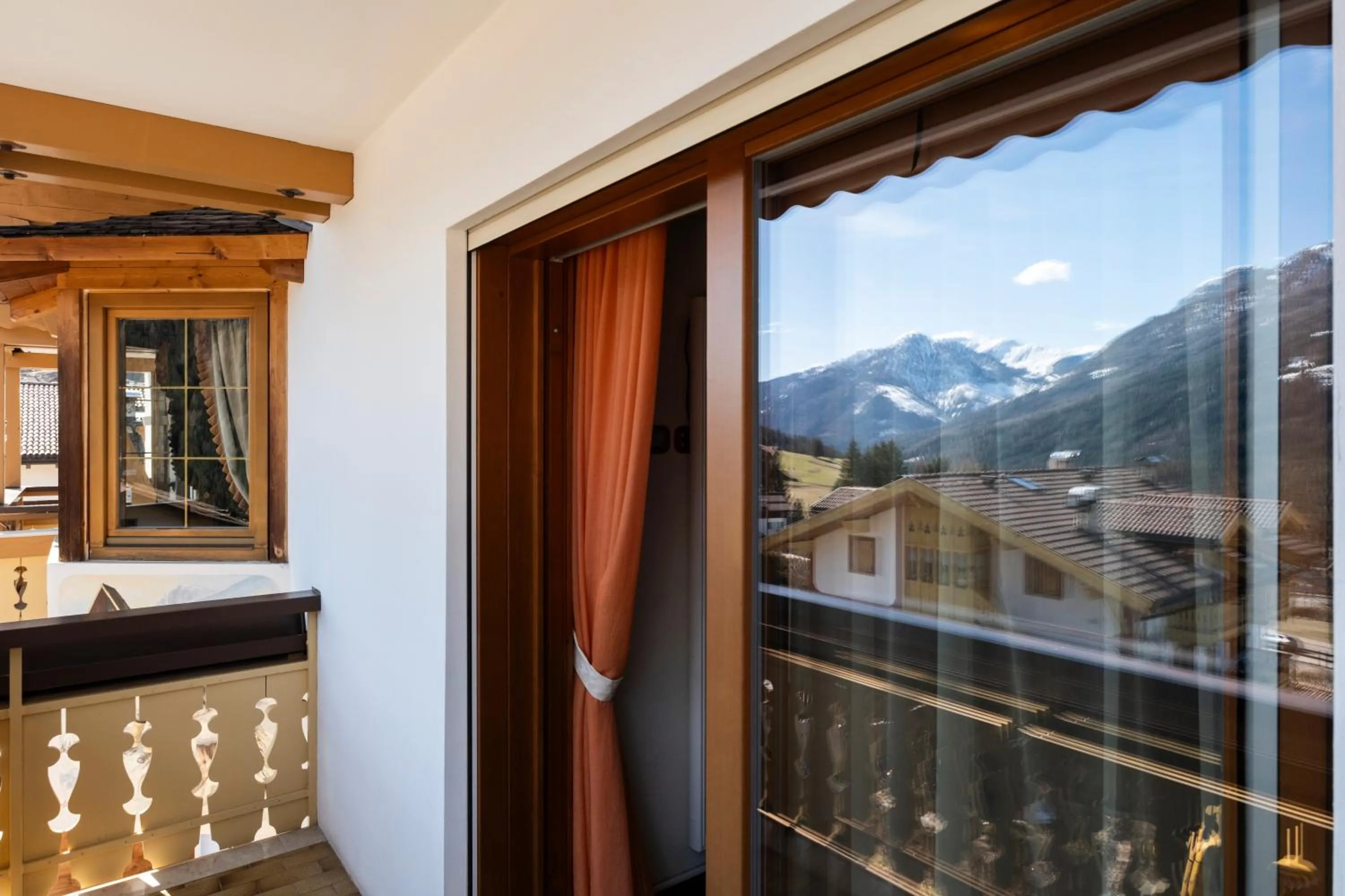 View (from property/room) in Berg Hotel Latemar Spitze