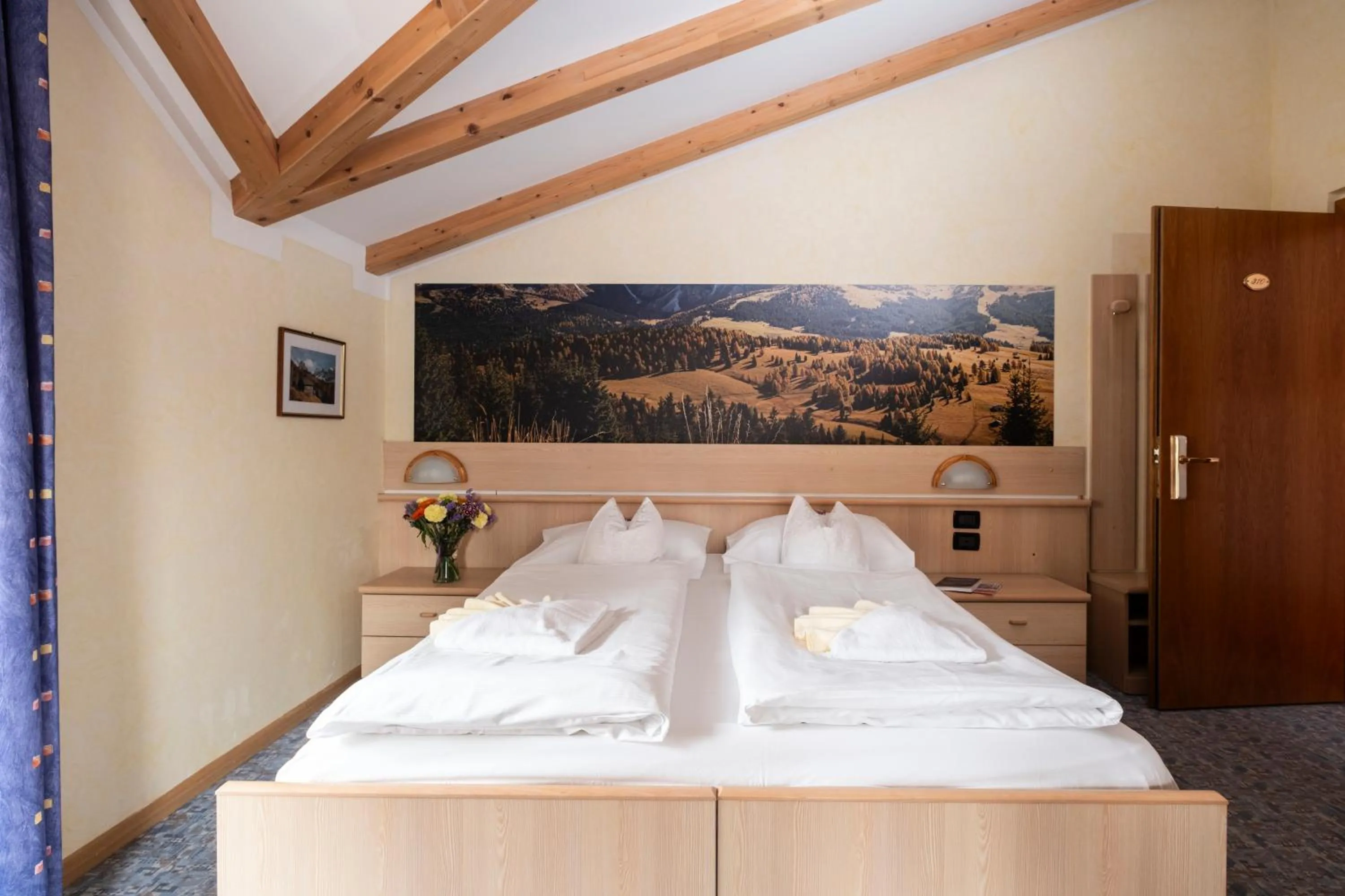 Bed in Berg Hotel Latemar Spitze