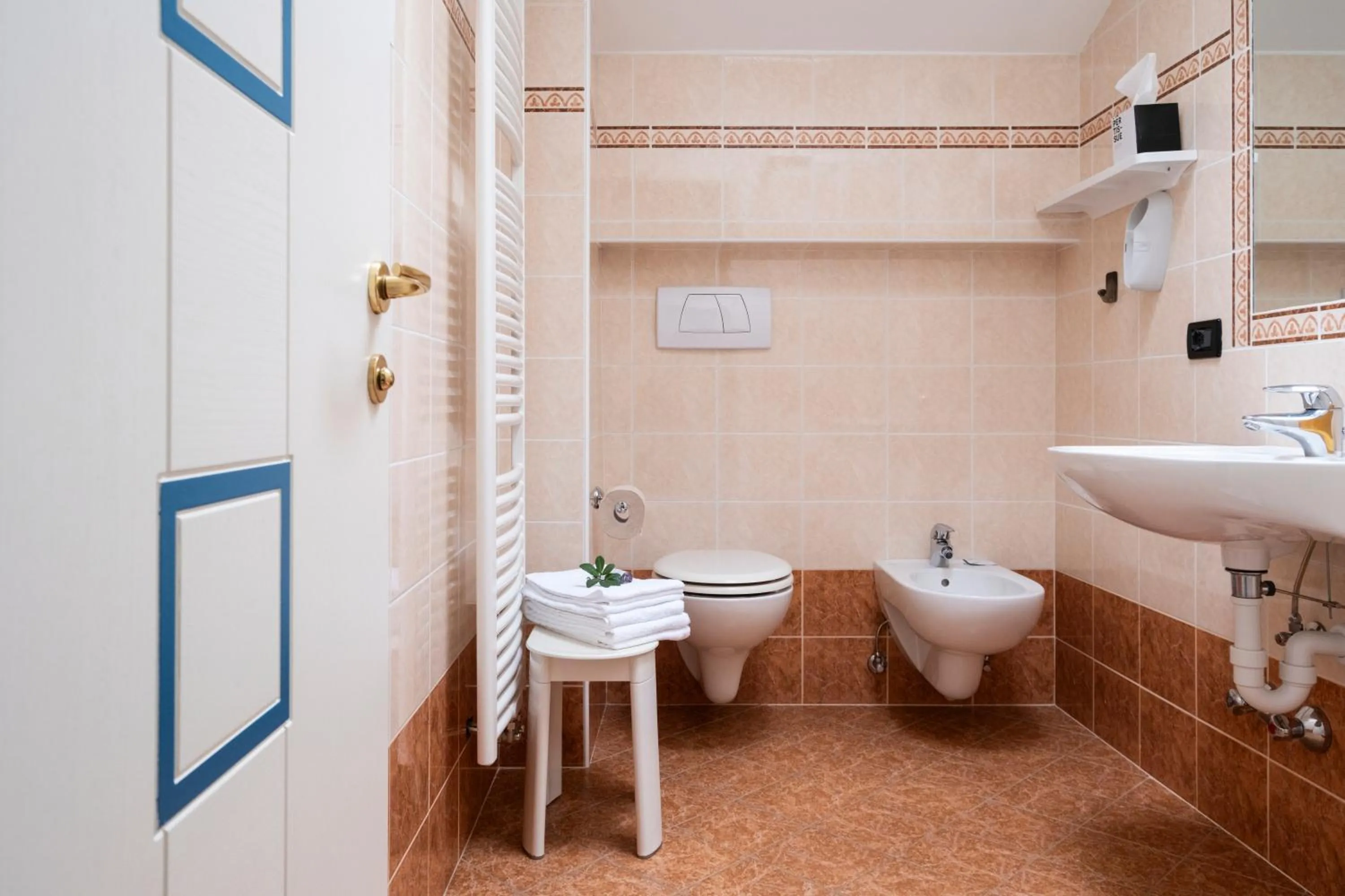 Toilet in Berg Hotel Latemar Spitze