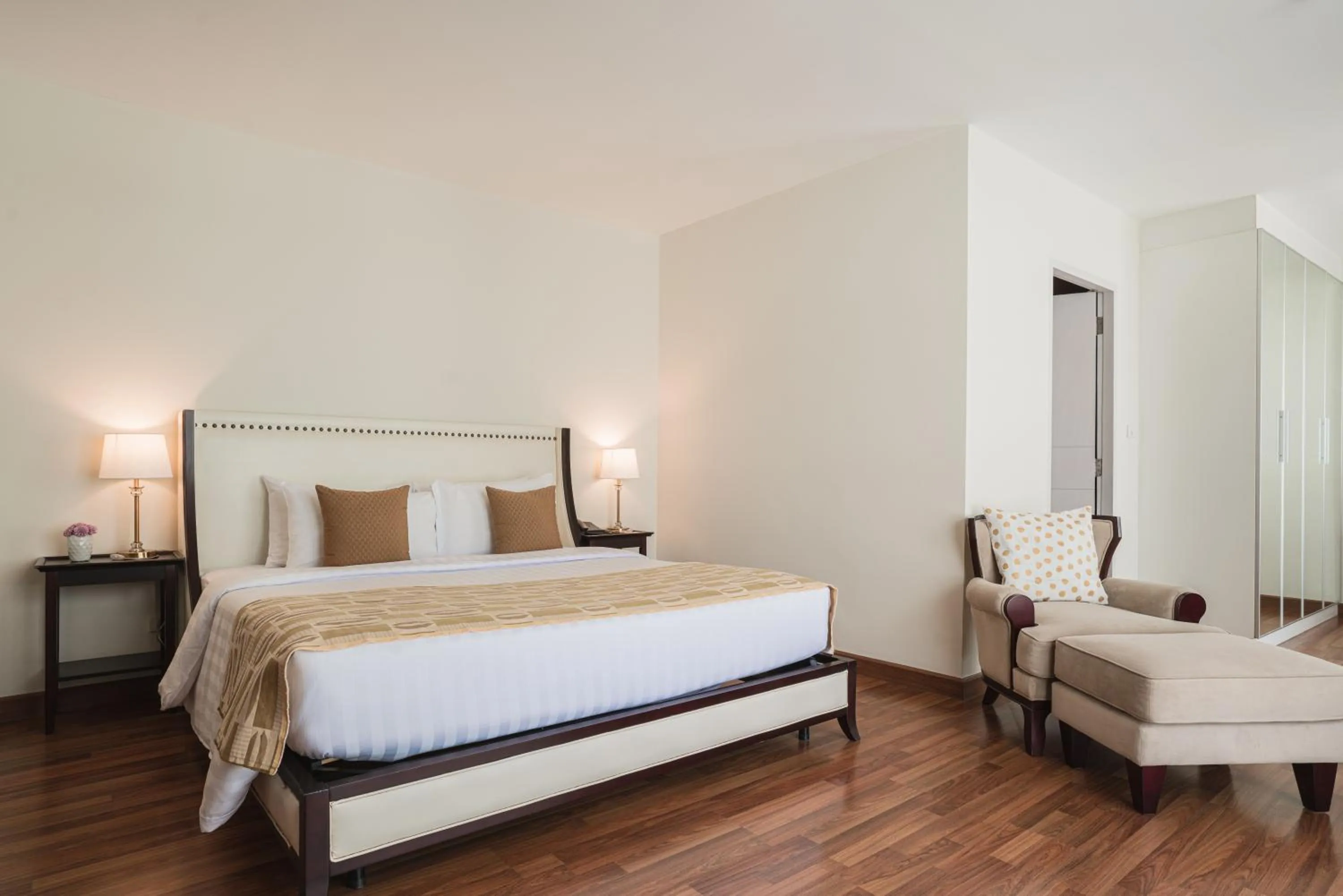 Photo of the whole room, Bed in The Bless Hotel and Residence