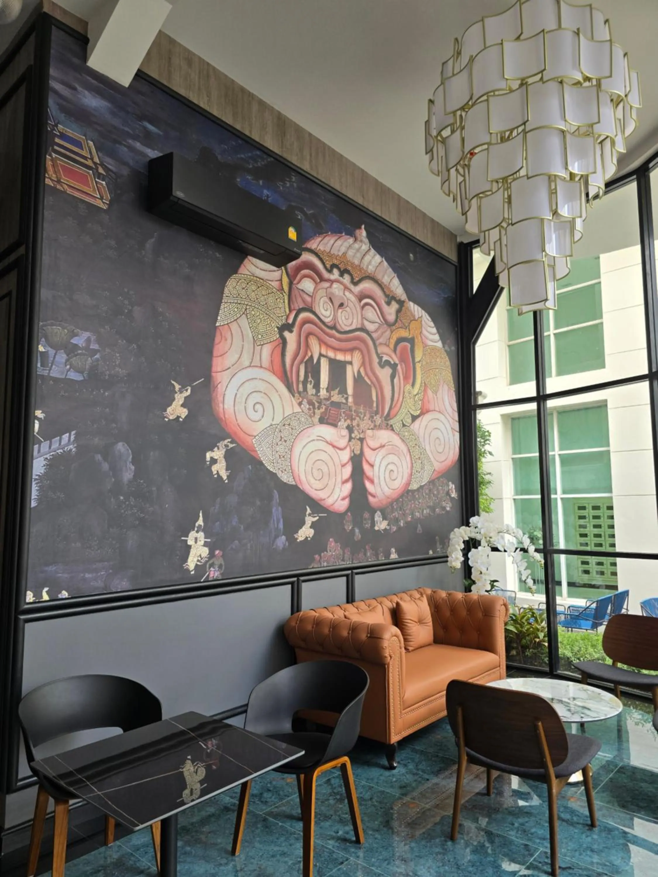 Lounge or bar in The Bless Hotel and Residence