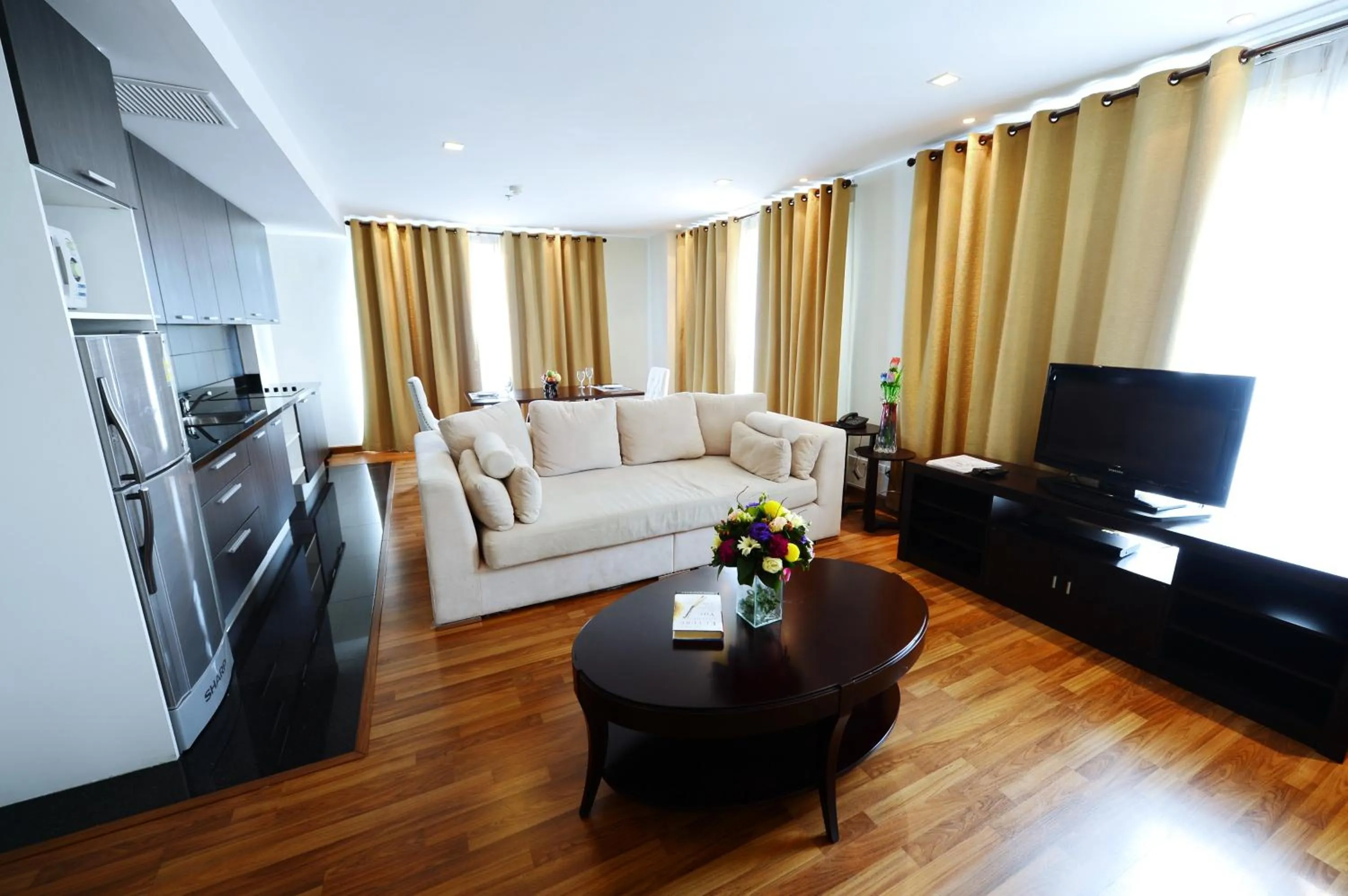 Living room in The Bless Hotel and Residence