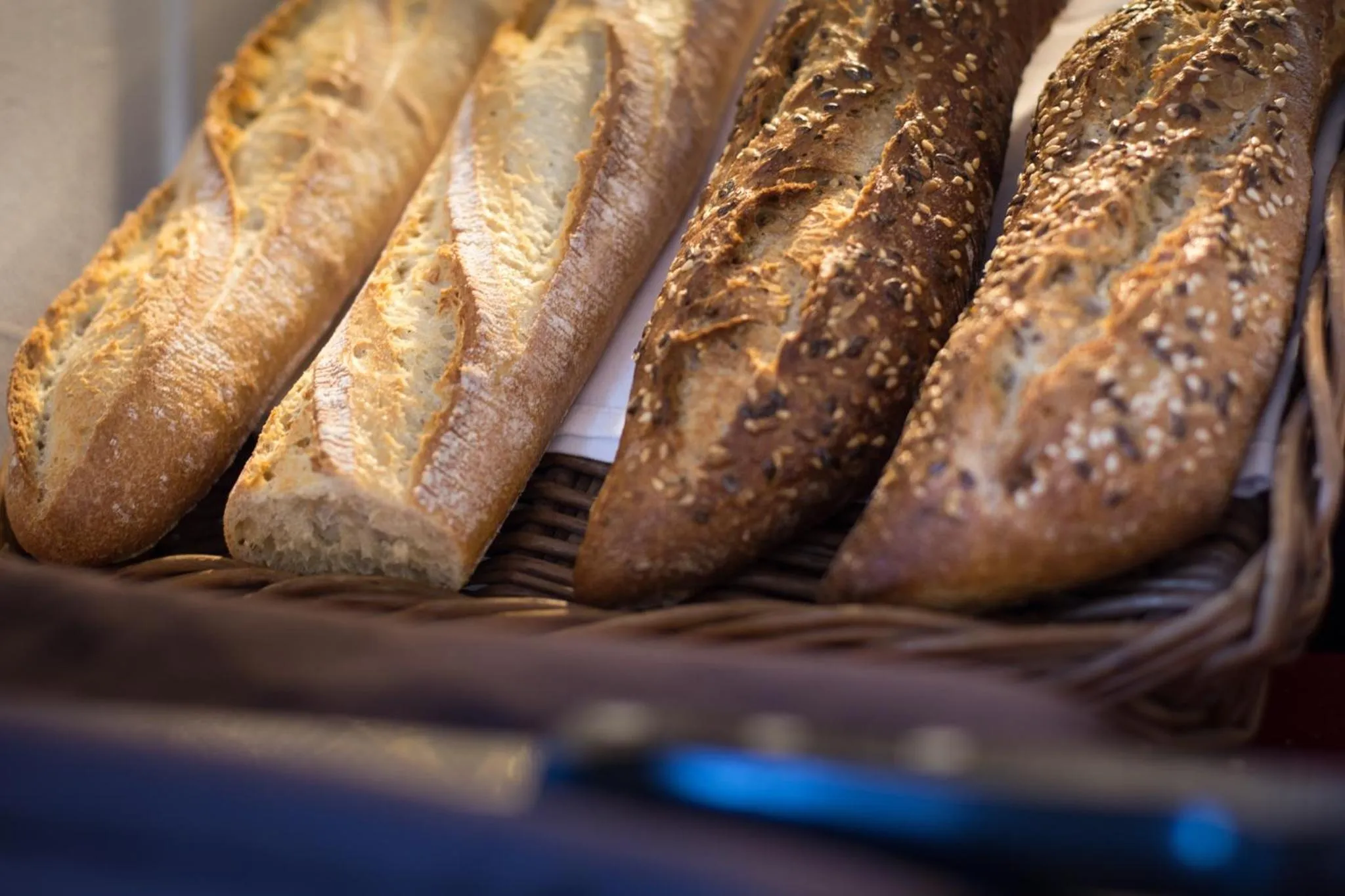 Continental breakfast in Logis Hotel Le Nuage