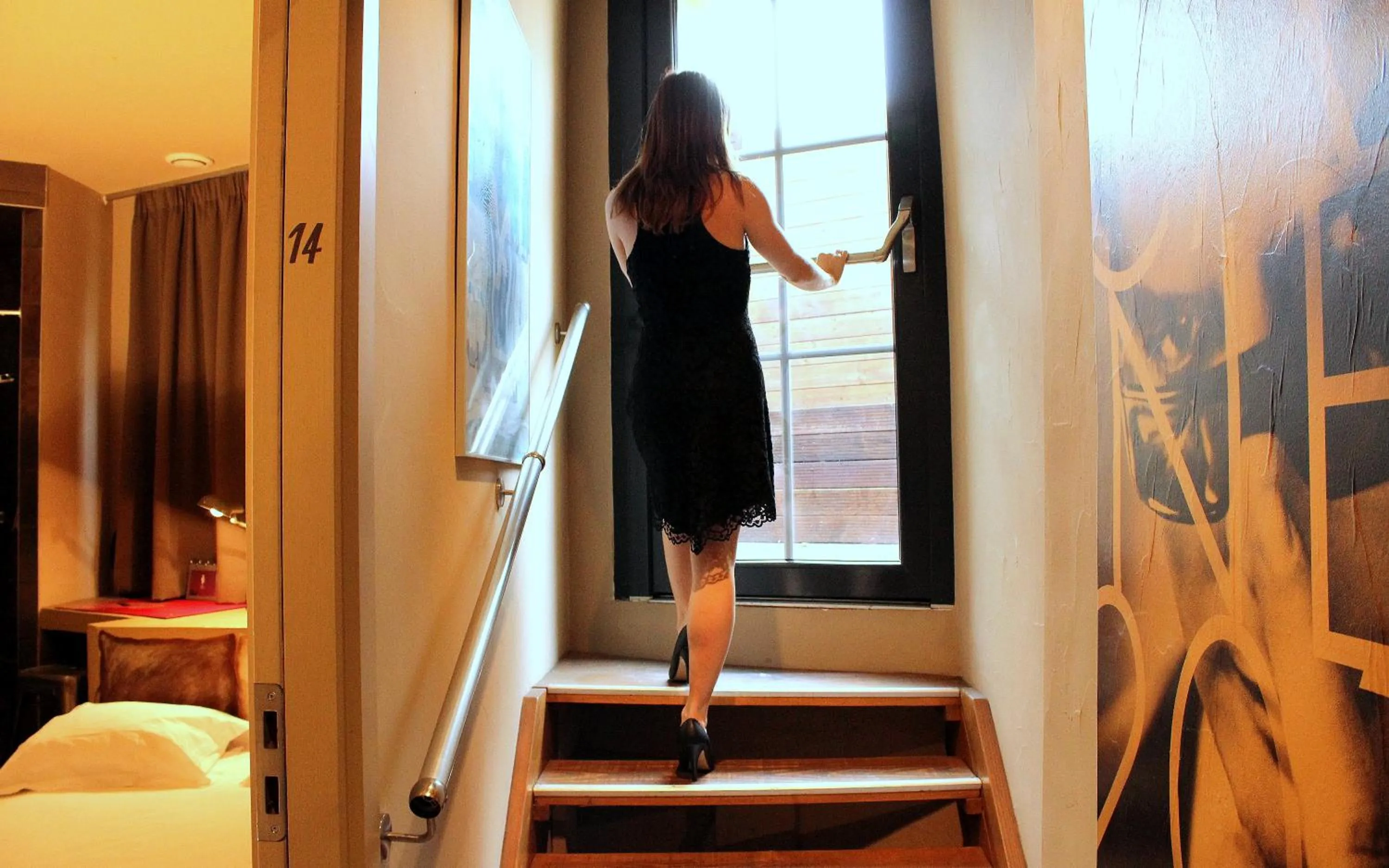 Balcony/Terrace in 7Art Hotel