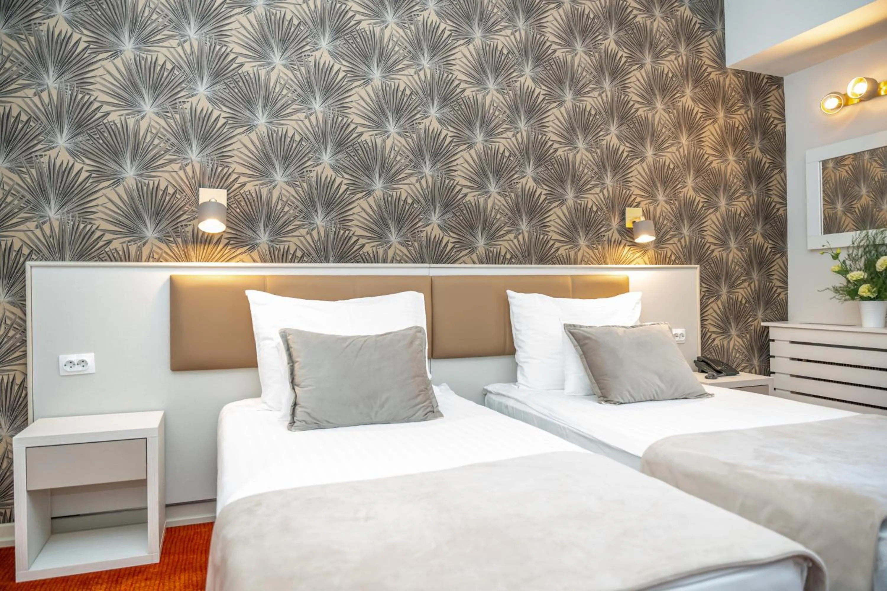 Bed in Zepter Hotel Vrnjacka Banja, member of Zepter Hotels