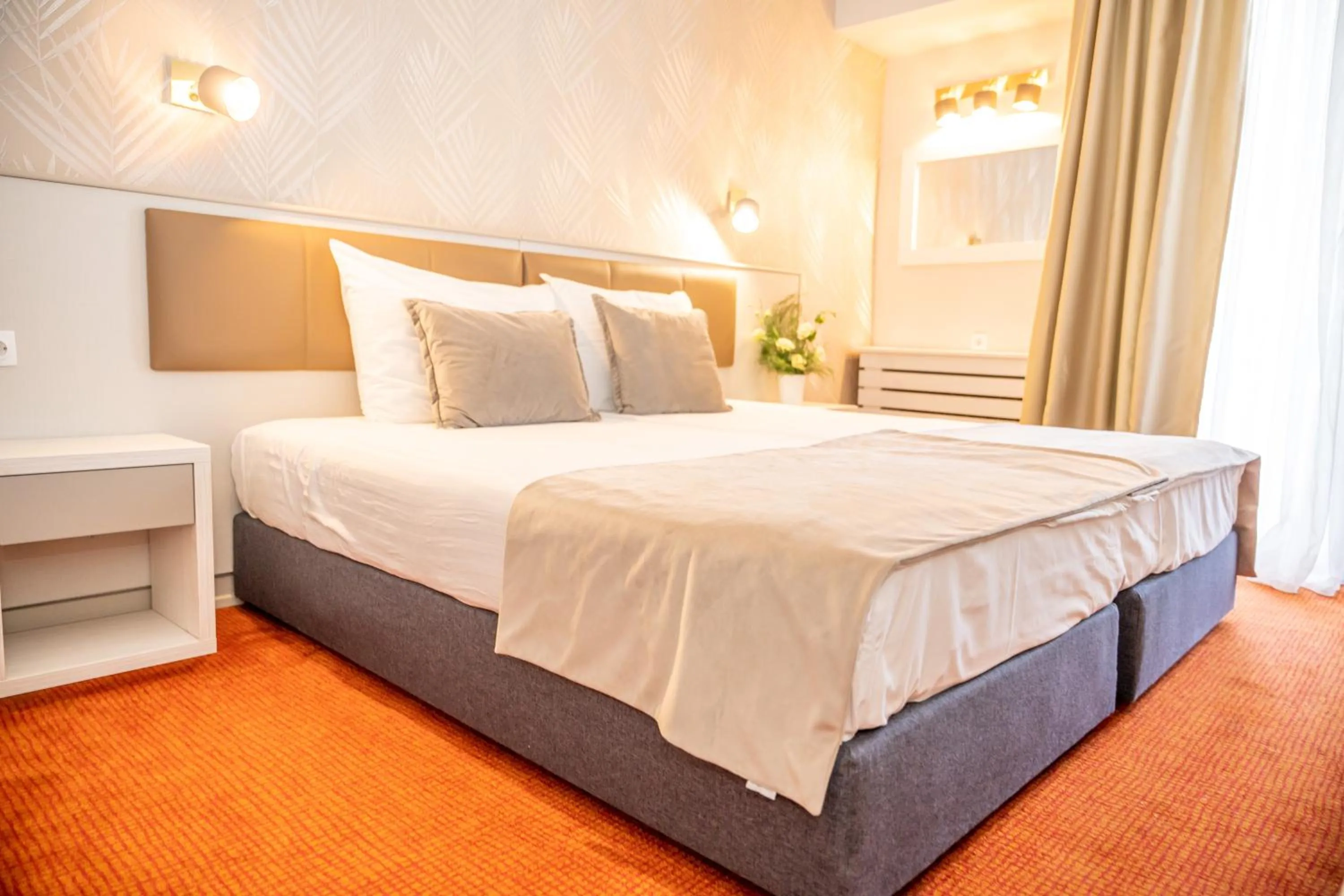 Bed in Zepter Hotel Vrnjacka Banja, member of Zepter Hotels