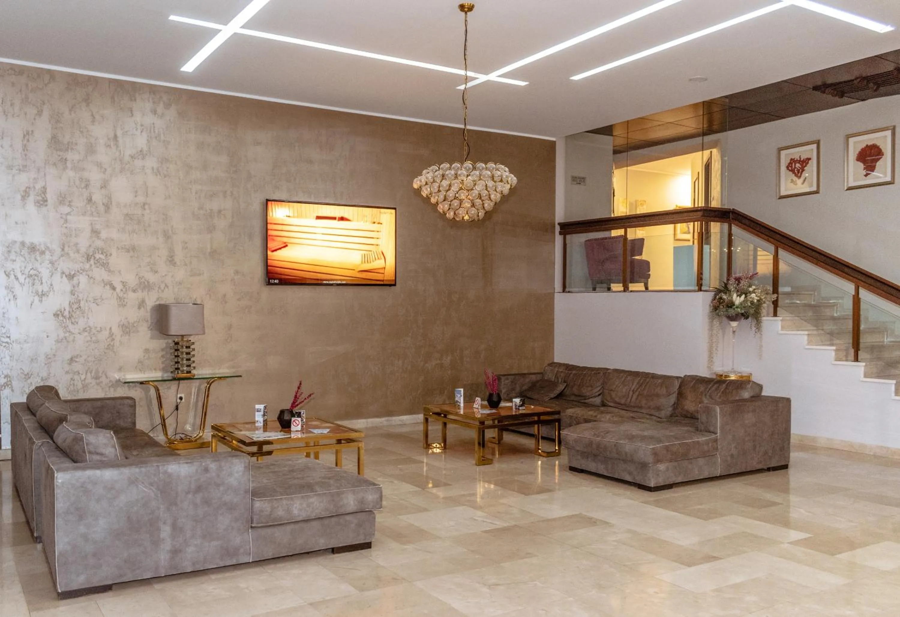 Lobby or reception in Zepter Hotel Vrnjacka Banja, member of Zepter Hotels