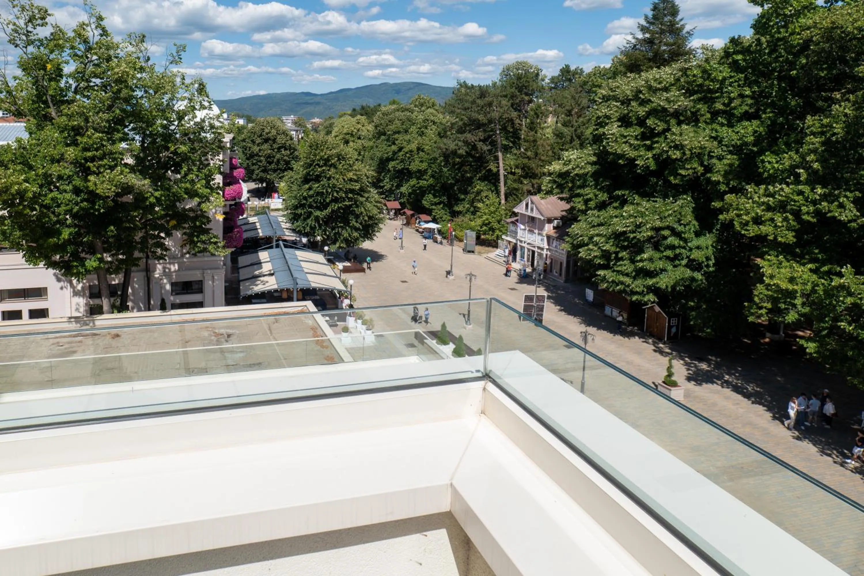 Balcony/Terrace in Zepter Spa Wellness Hotel & Zepterme member of Zepter Hotels
