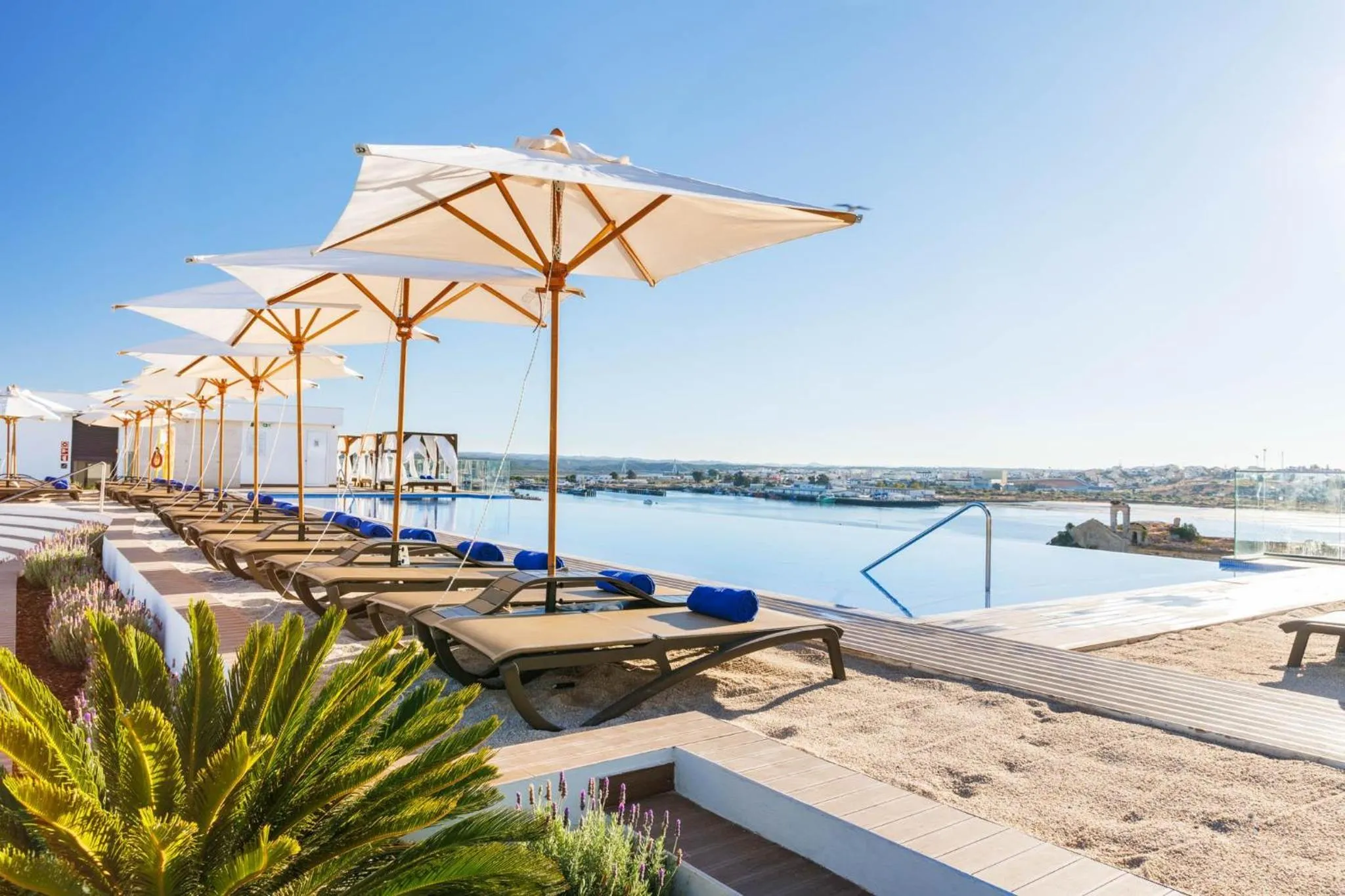 Swimming pool in Jupiter Marina Hotel - Couples & Spa