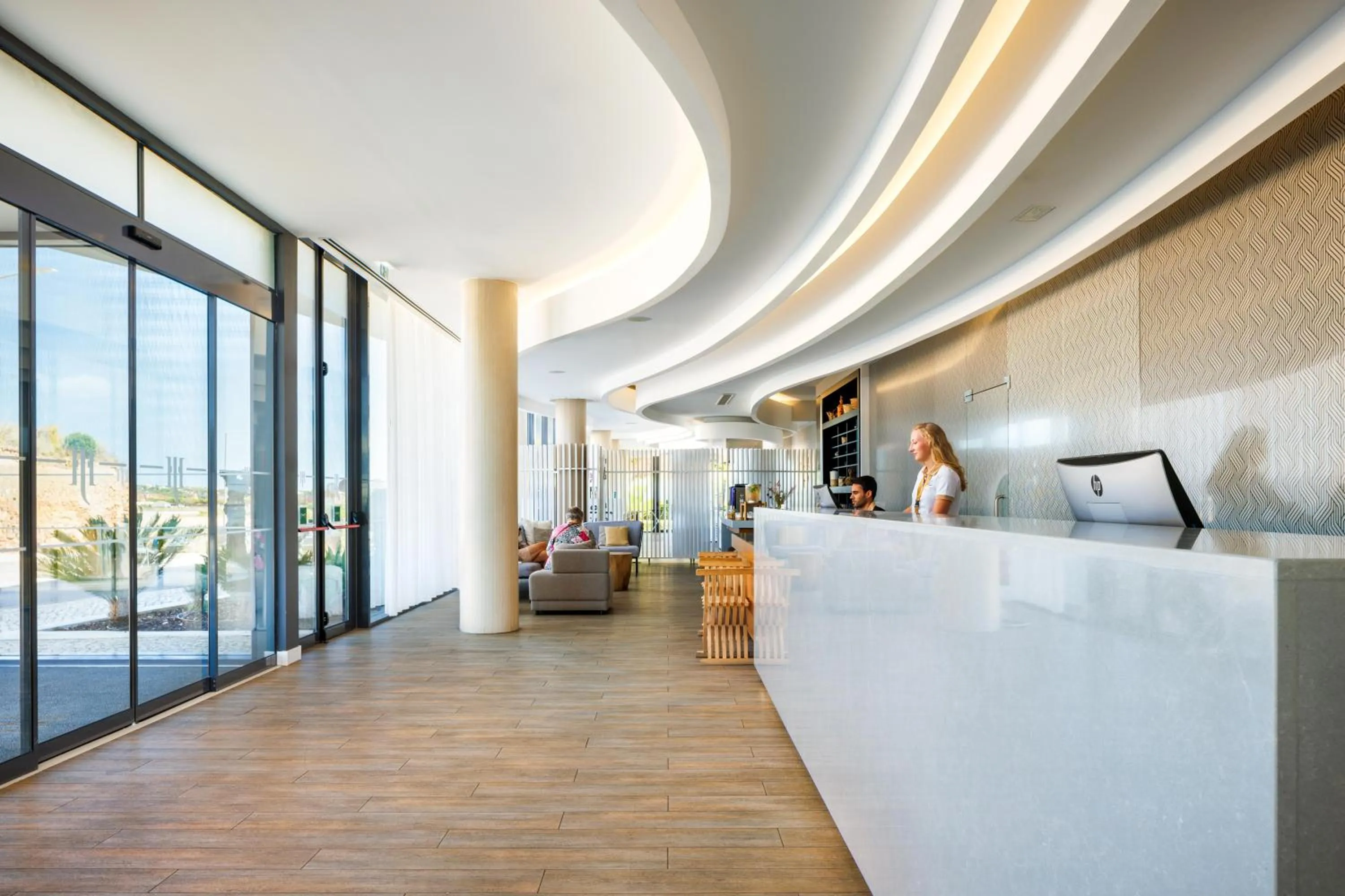 Lobby or reception in Jupiter Marina Hotel - Couples & Spa