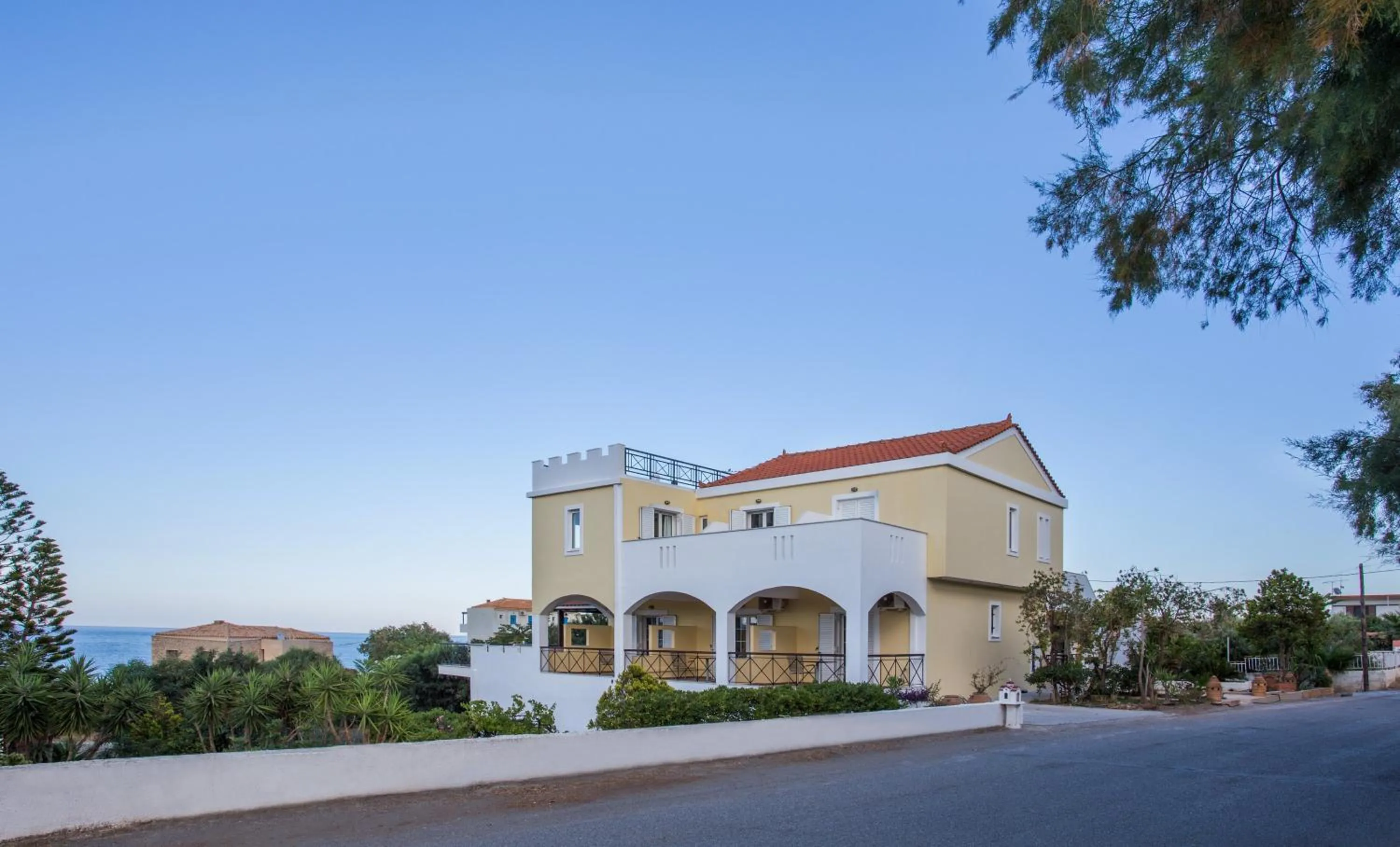 Property building in Iris Beach Hotel