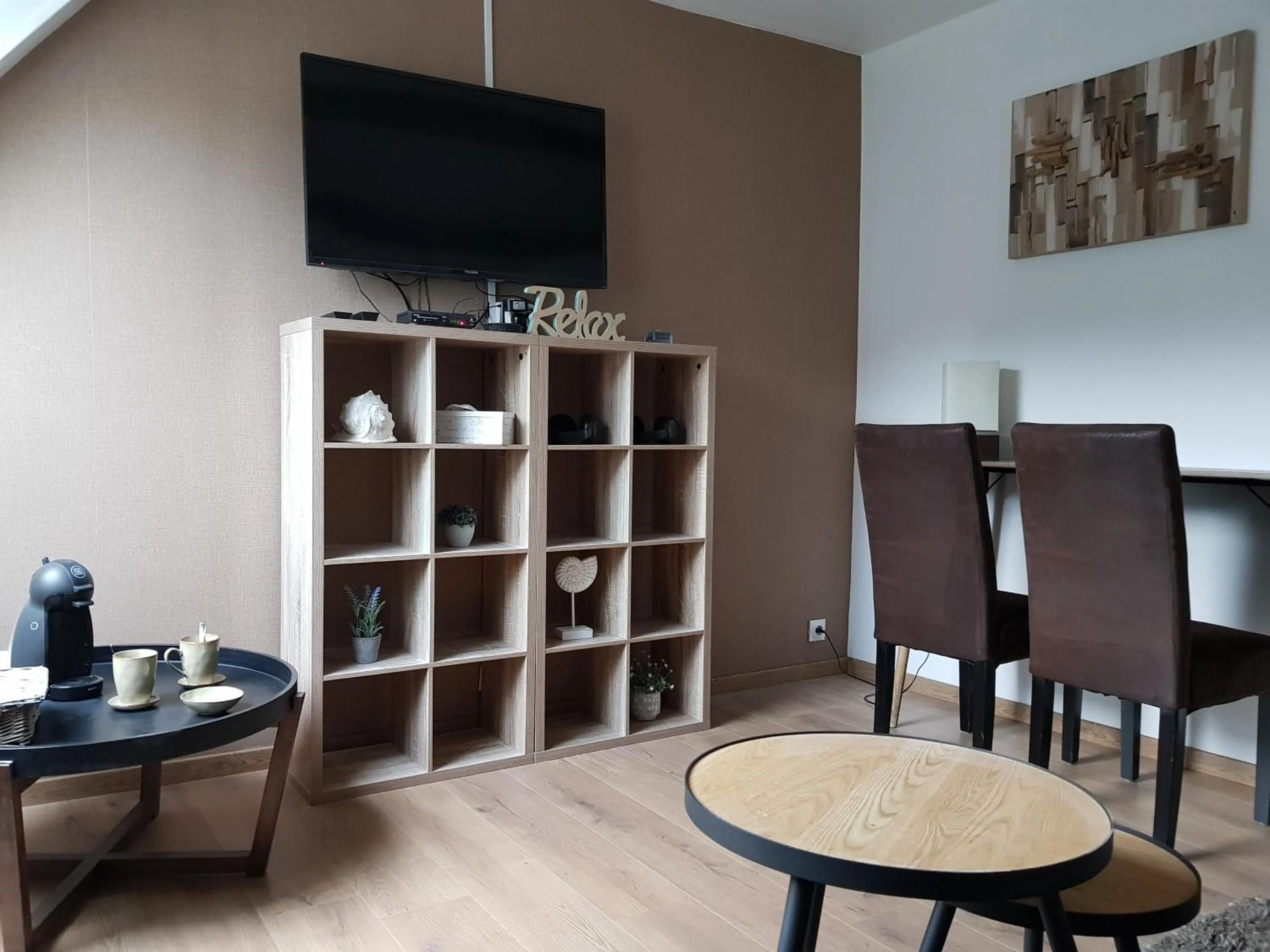 Living room in Le Colombier Bretagne