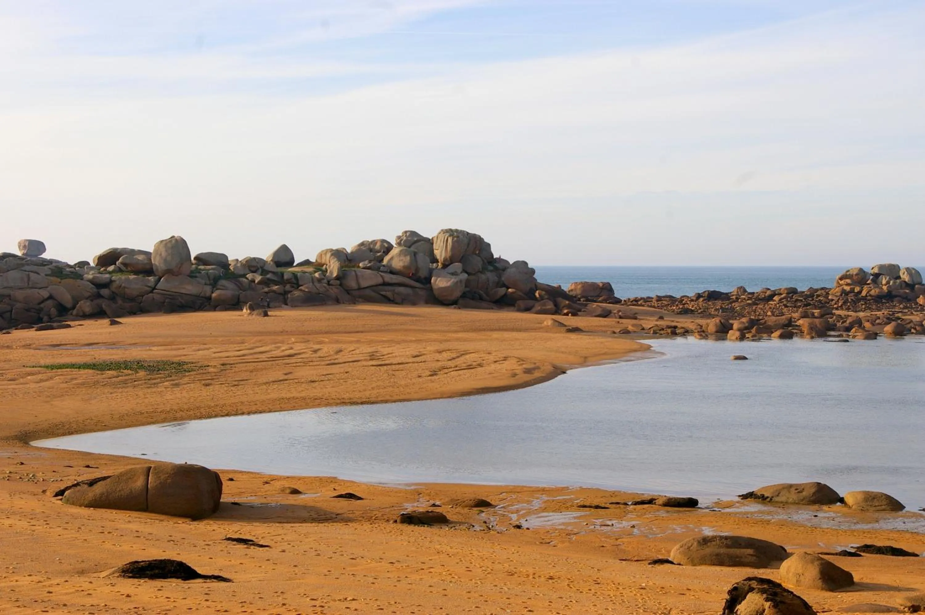 Natural landscape in Le Colombier Bretagne