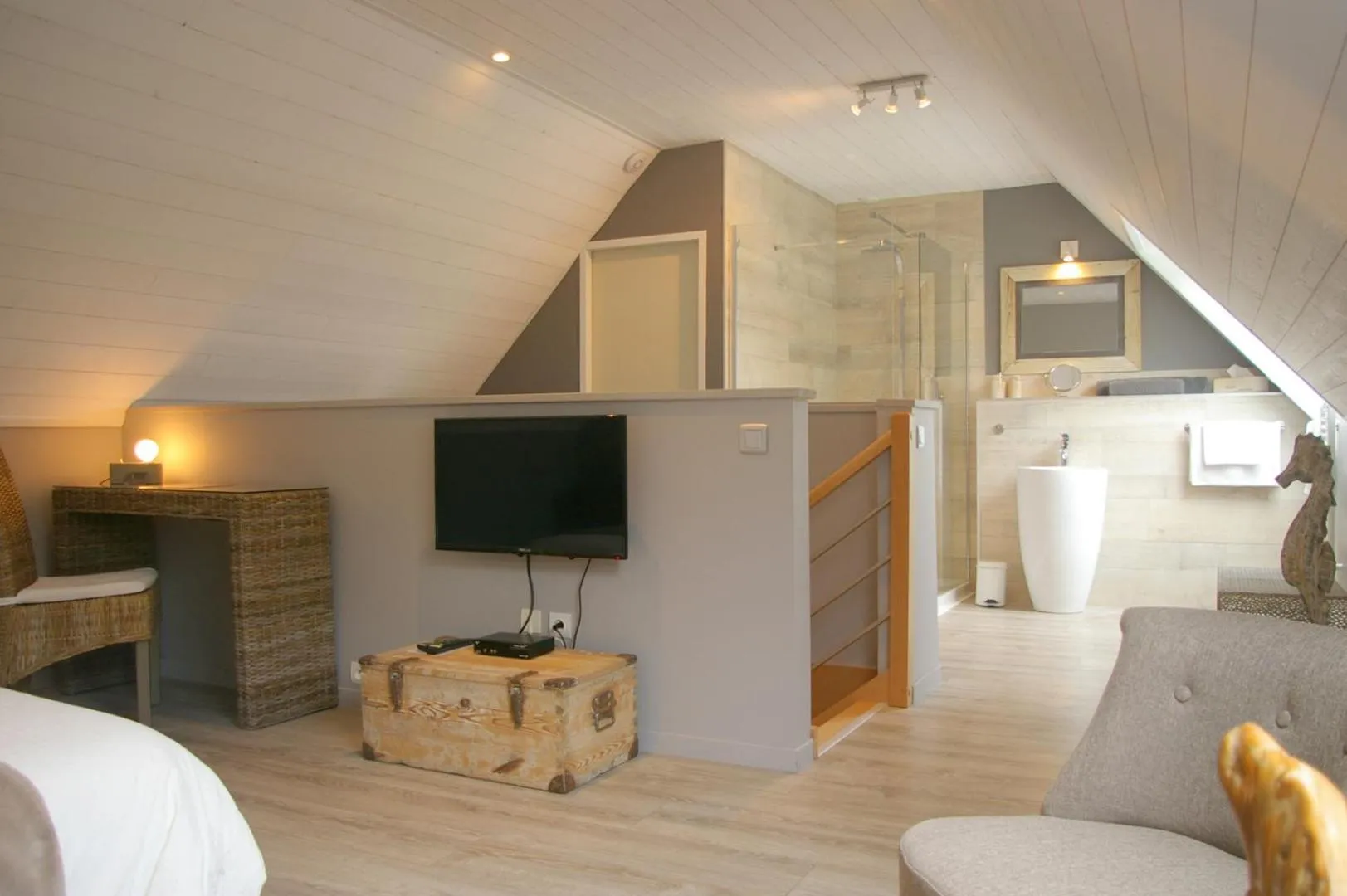 Bedroom in Le Colombier Bretagne