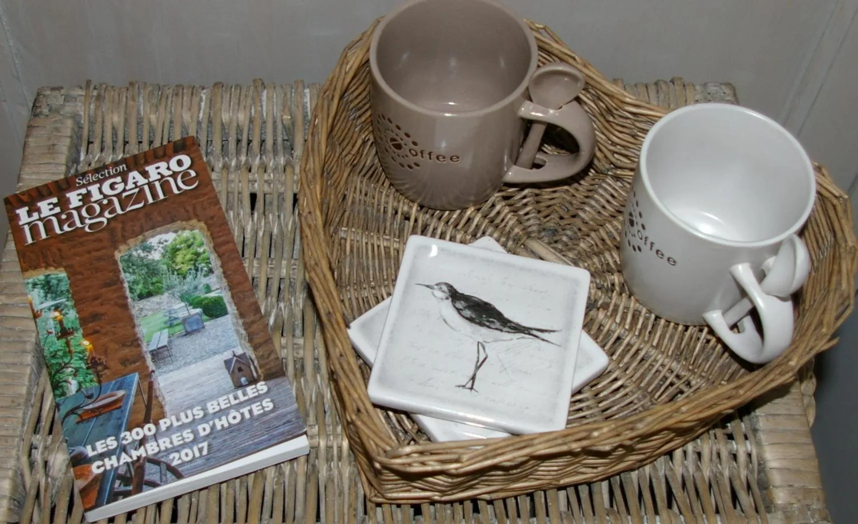 Decorative detail in Le Colombier Bretagne