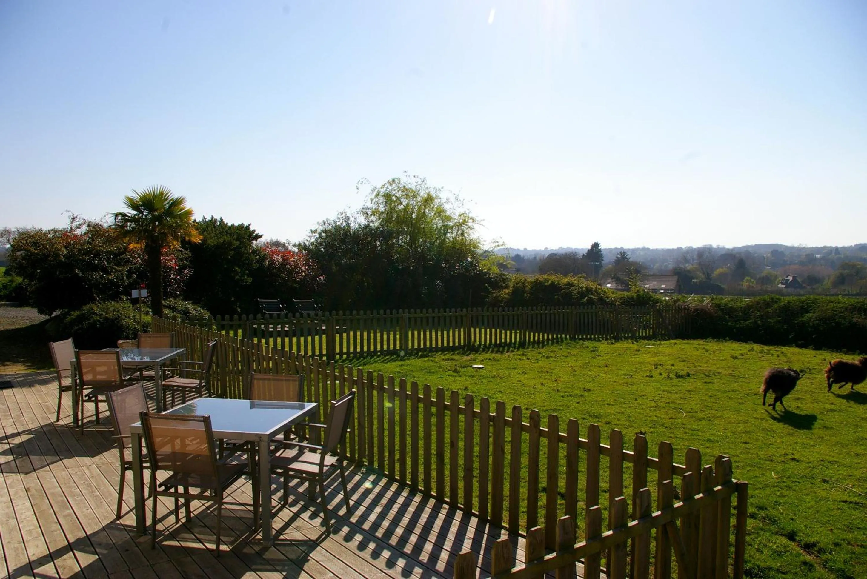 Patio in Le Colombier Bretagne