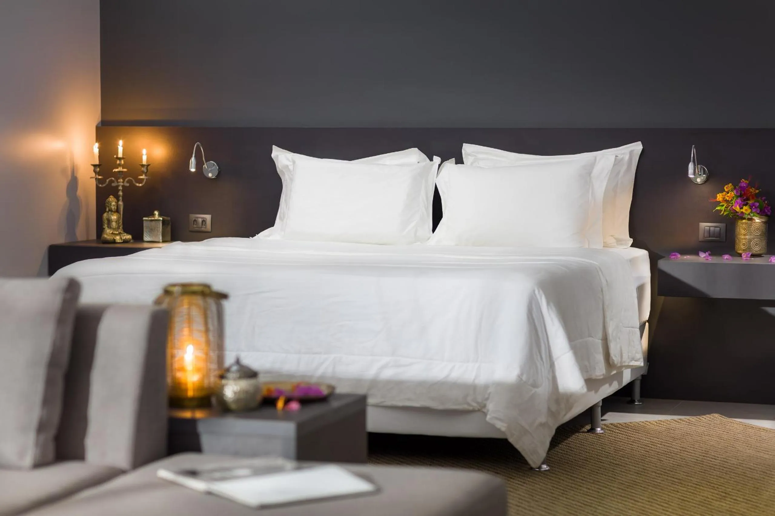 Bed in Essenza Dune Hotel