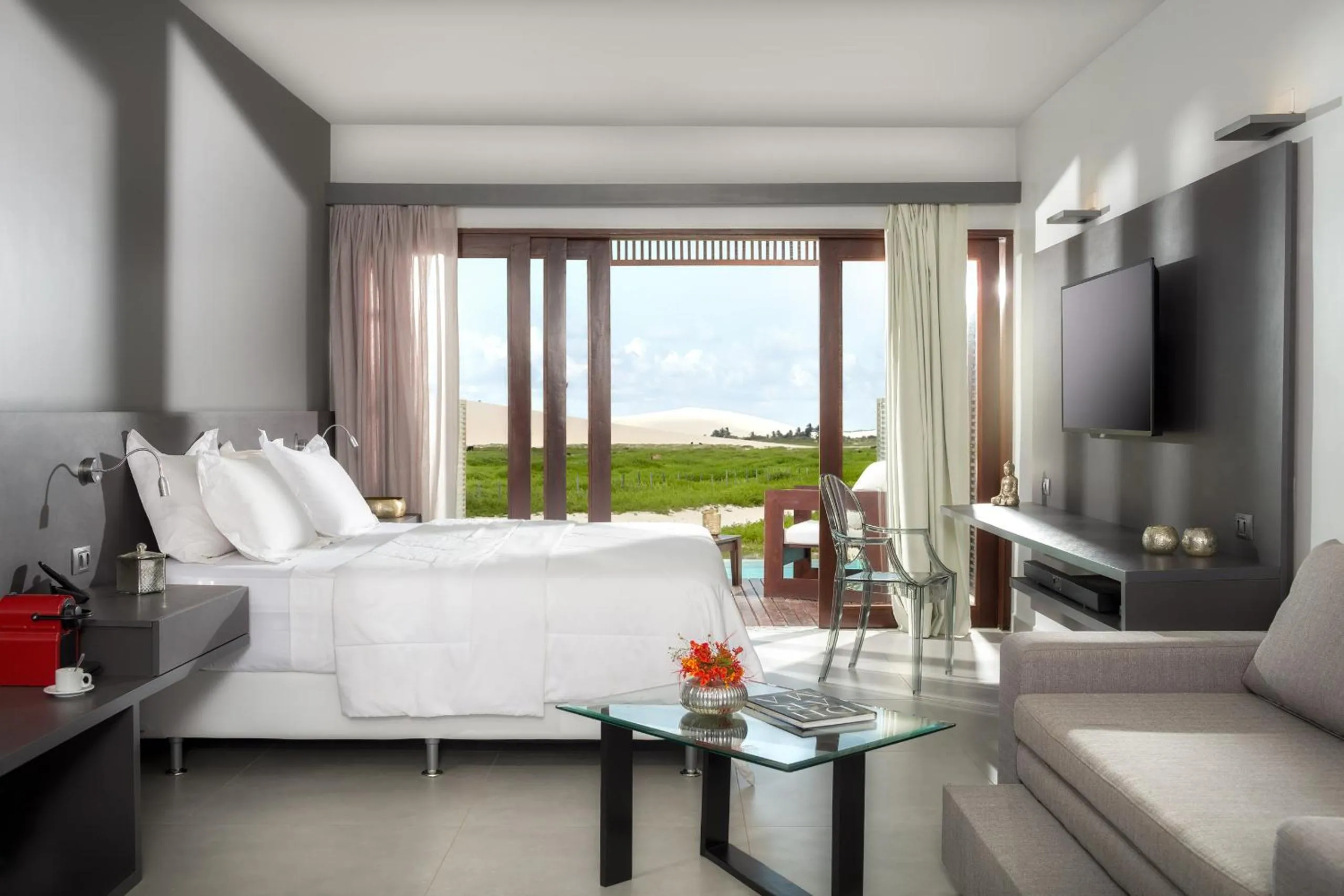 Bed in Essenza Dune Hotel