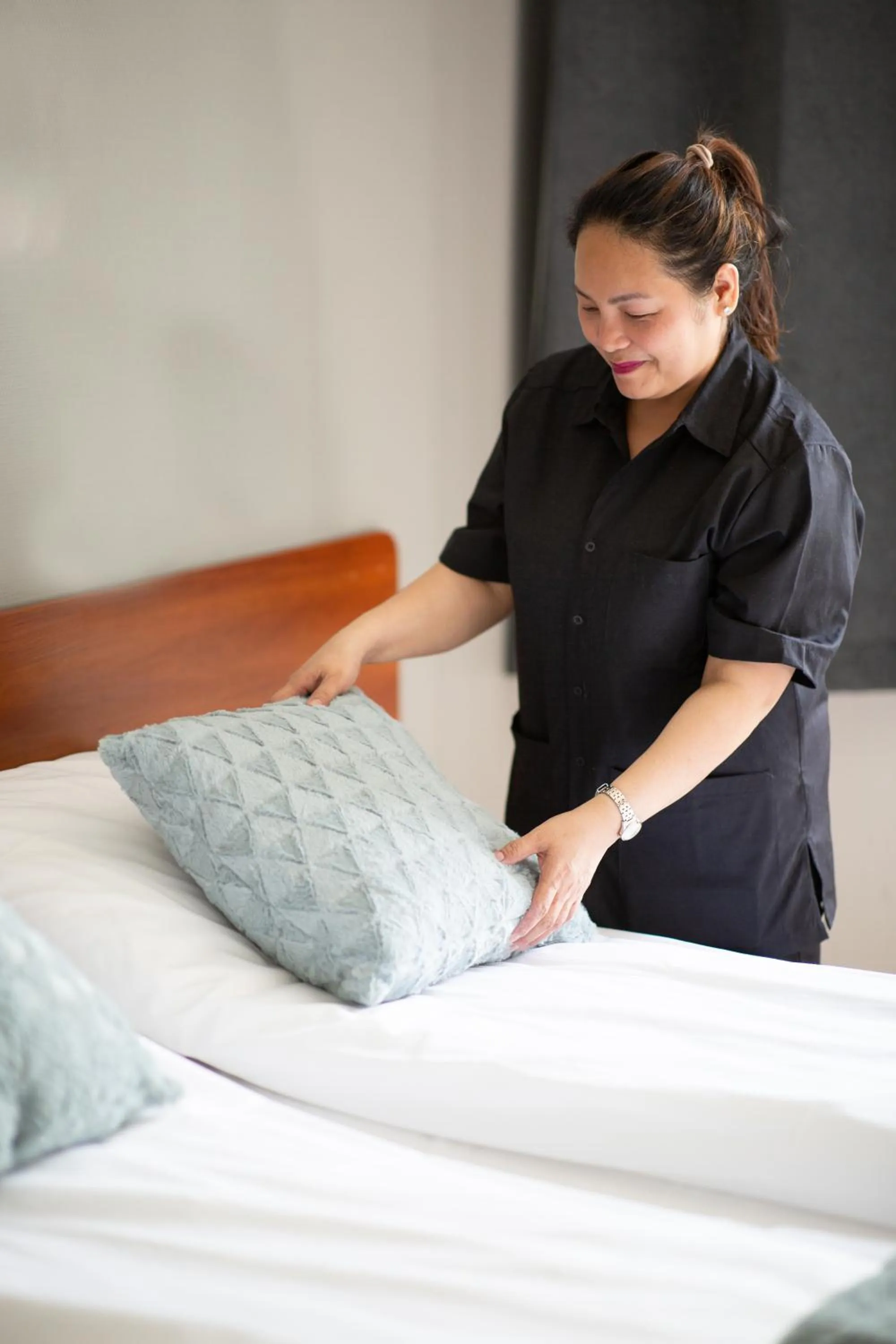 Staff, Bed in Gardermoen Hotel Bed & Breakfast