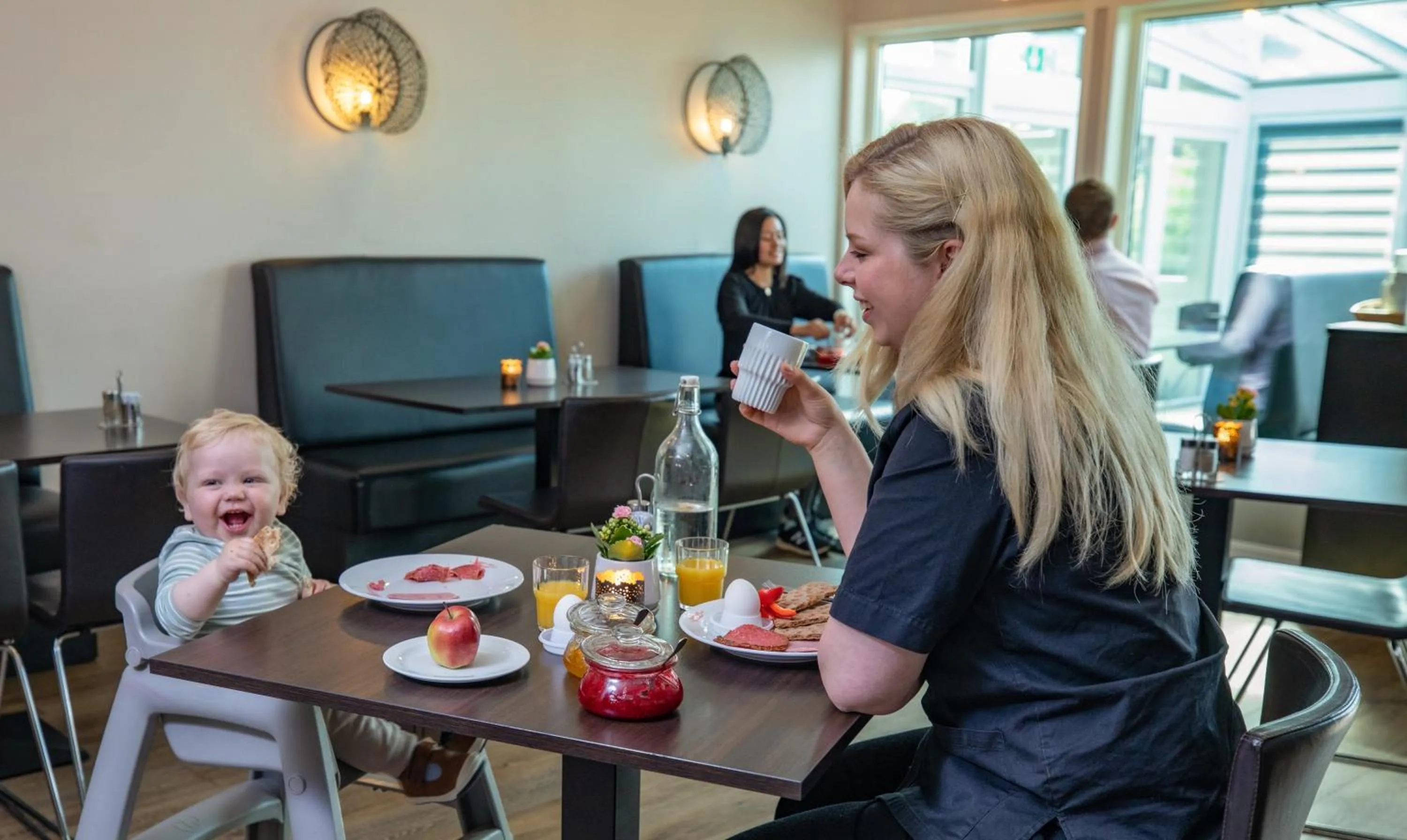 Restaurant/places to eat in Gardermoen Hotel Bed & Breakfast