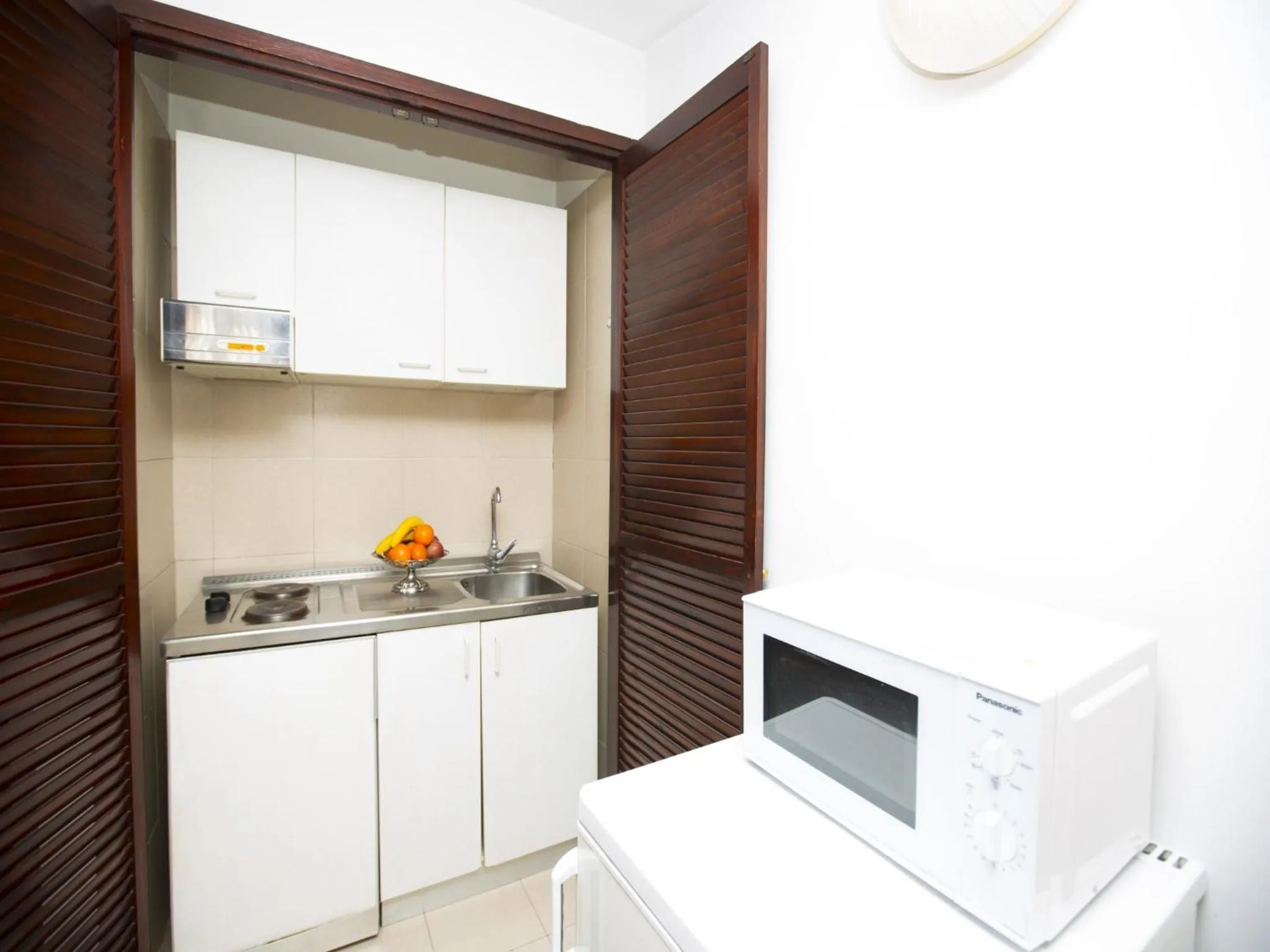 Kitchen or kitchenette in Hotel Residence Villa Tassoni