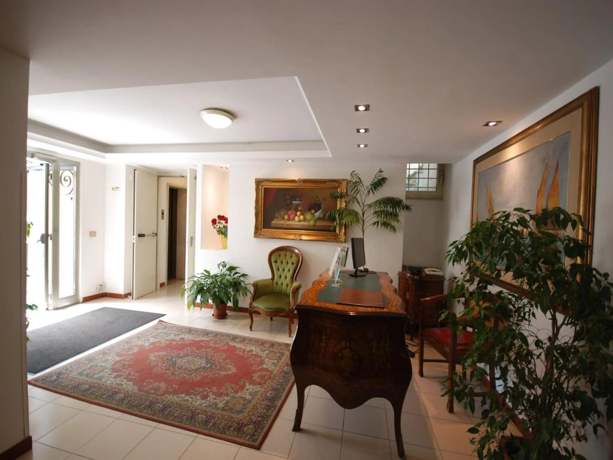 Lobby or reception in Hotel Residence Villa Tassoni