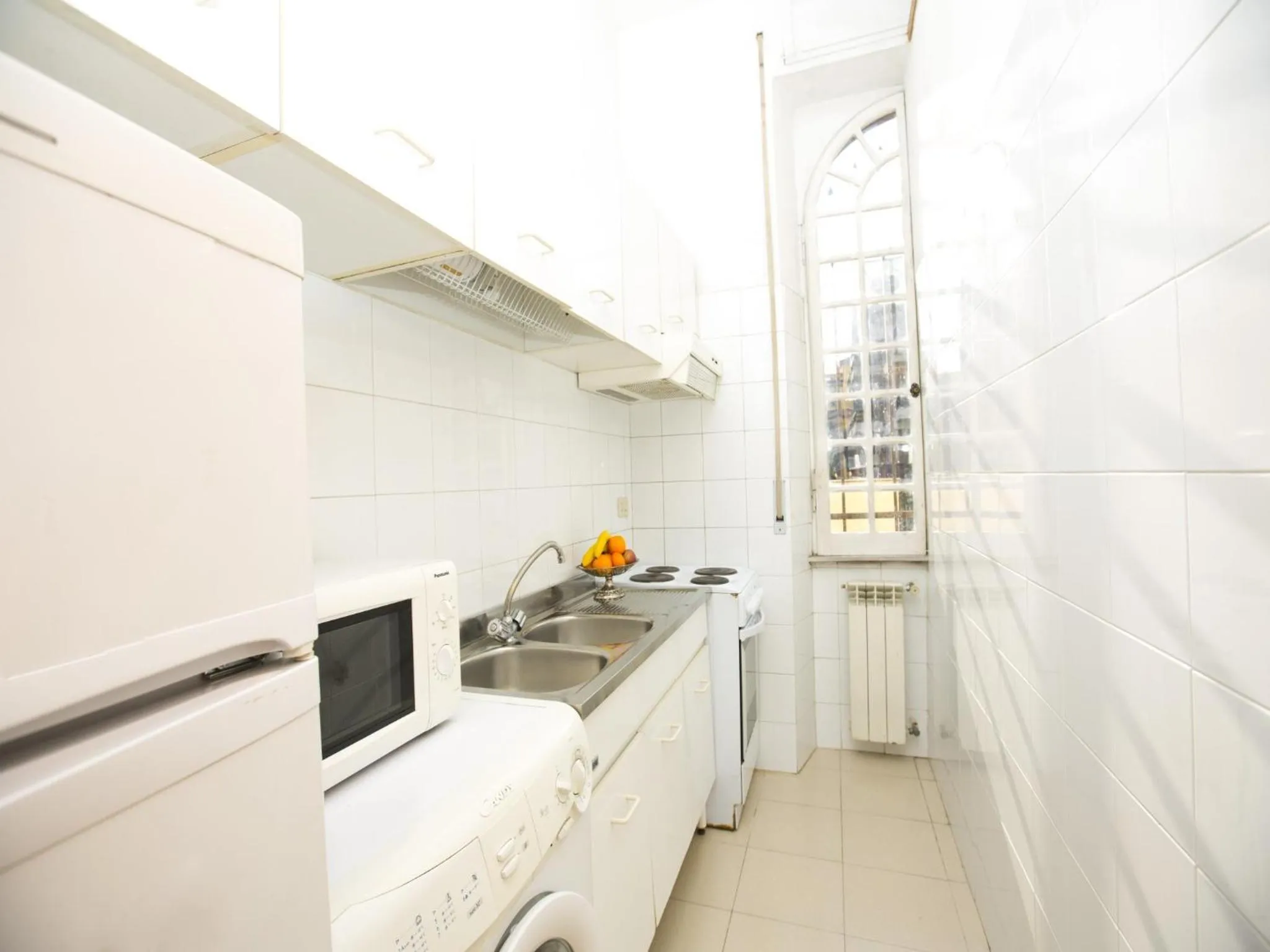 Kitchen or kitchenette in Hotel Residence Villa Tassoni