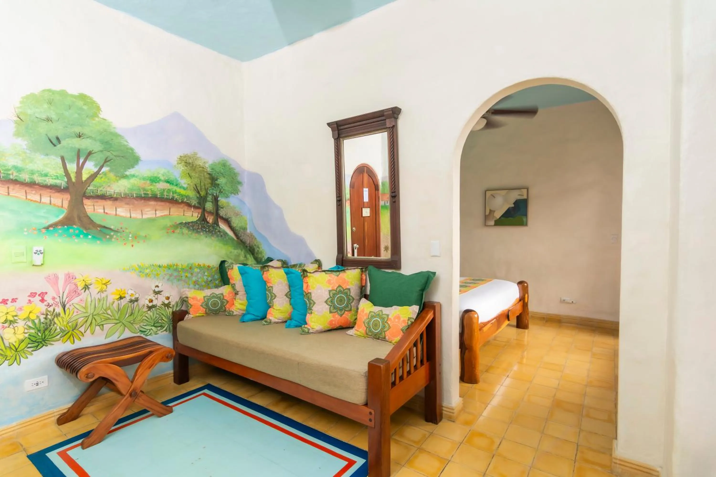 Living room in Finca Rosa Blanca Coffee Farm and Inn