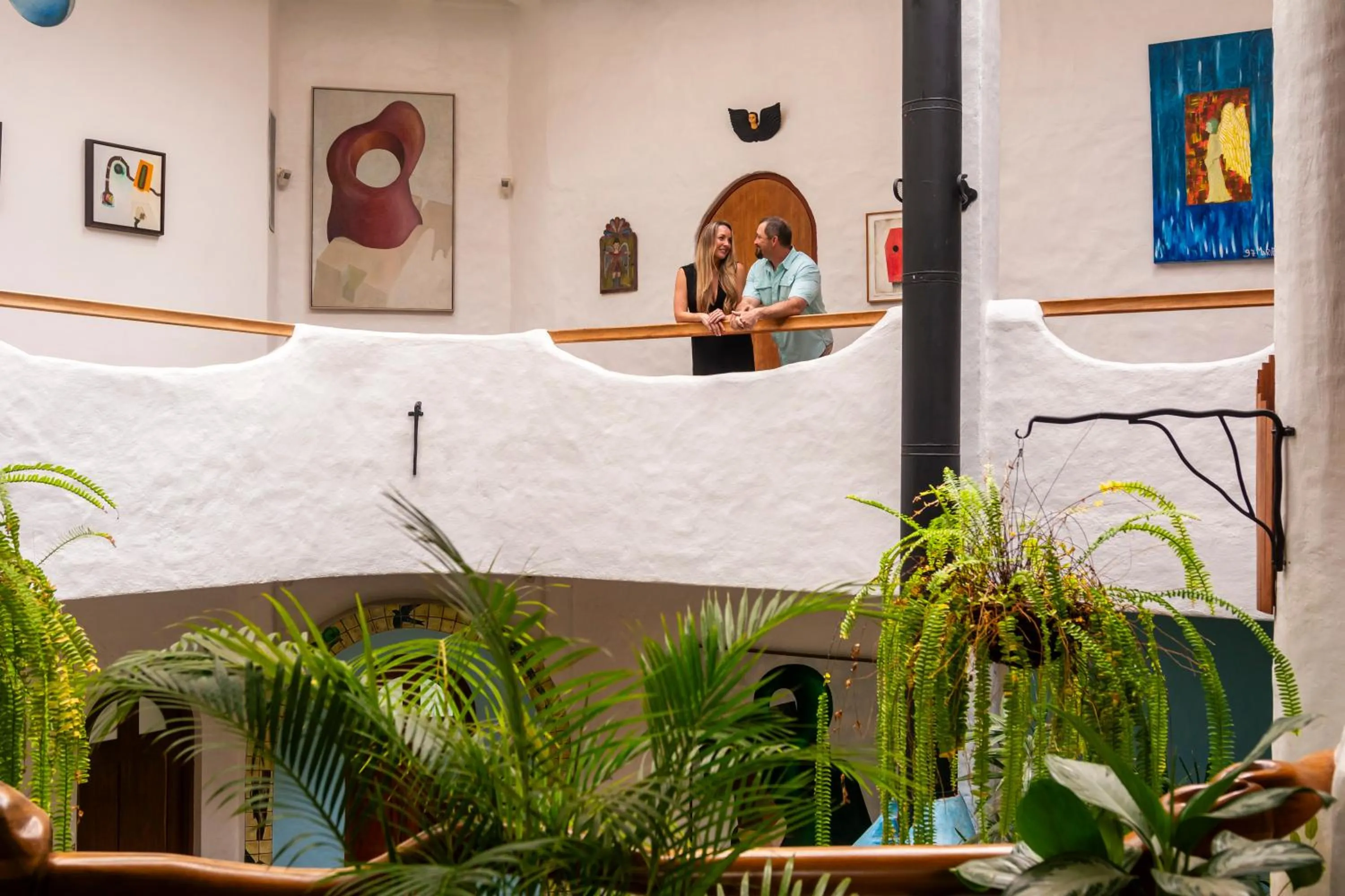 People in Finca Rosa Blanca Coffee Farm and Inn