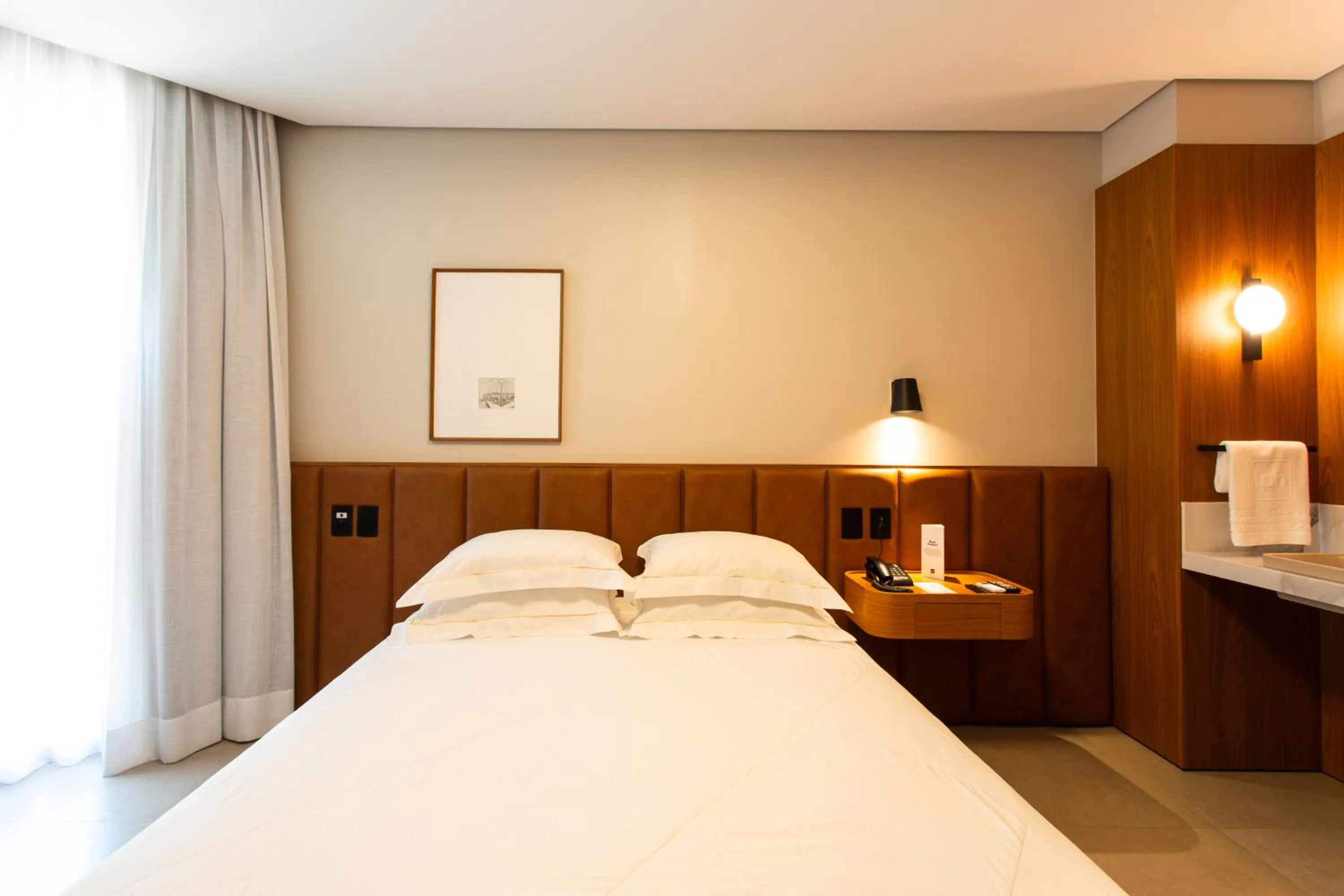 Bed in Livramento Palace Hotel