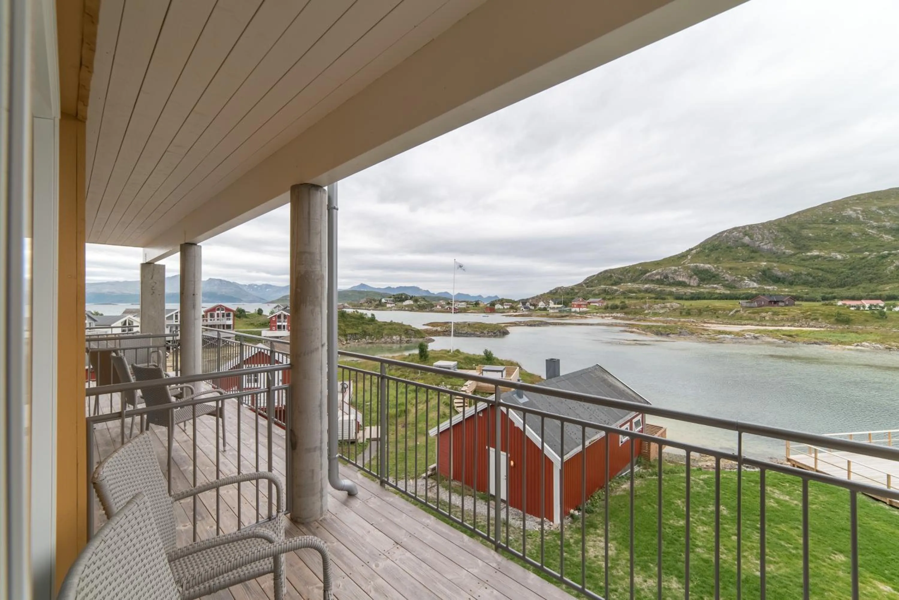 Balcony/Terrace in Sommarøy Arctic Hotel Tromsø