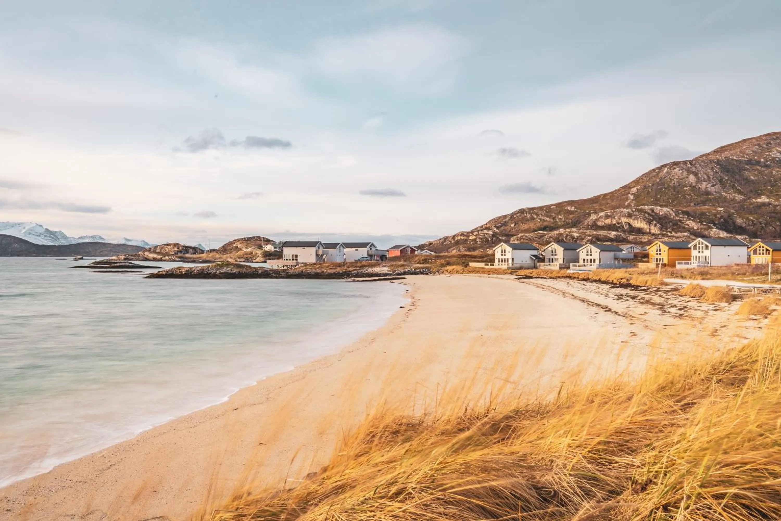 Beach in Sommarøy Arctic Hotel Tromsø