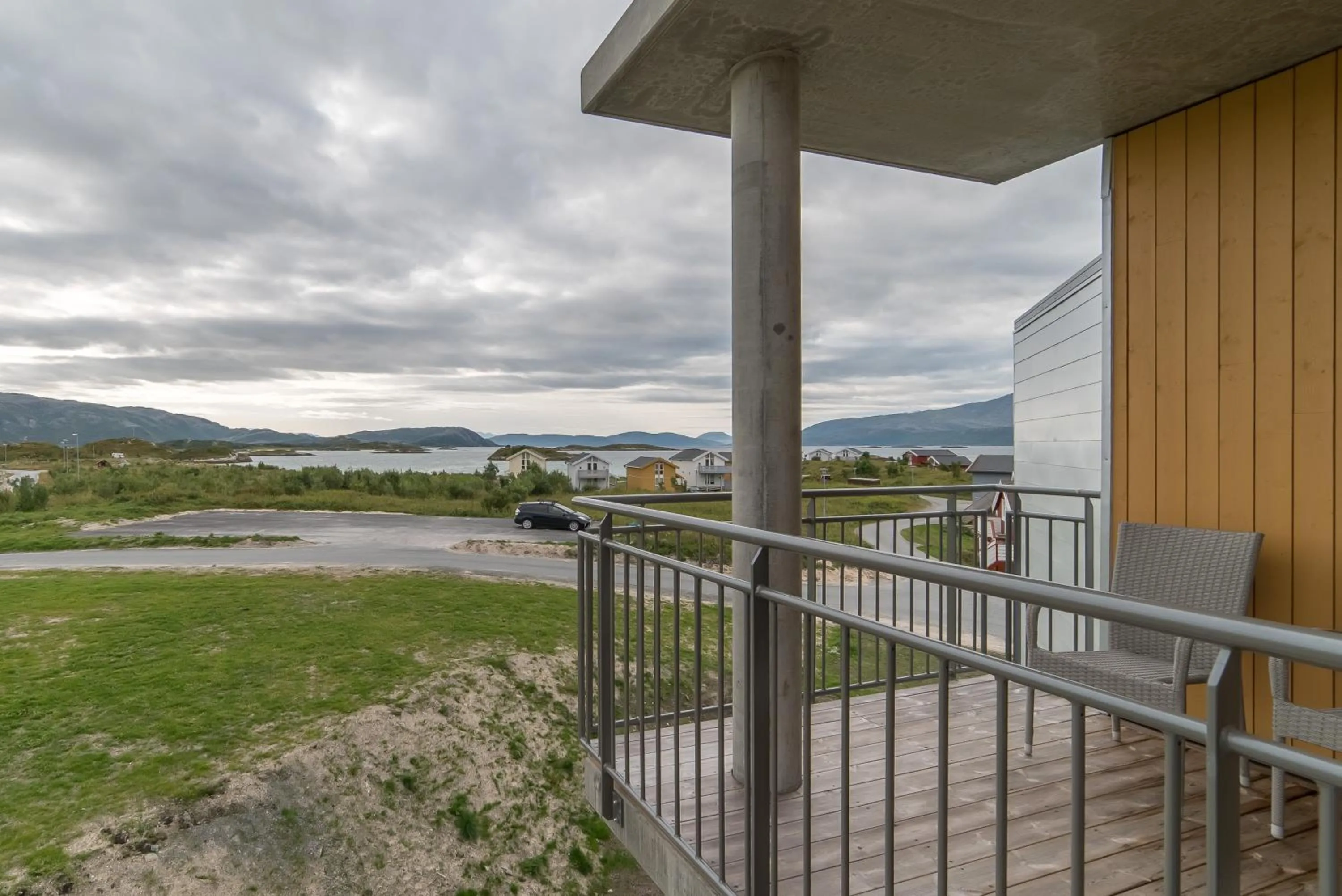 Balcony/Terrace in Sommarøy Arctic Hotel Tromsø