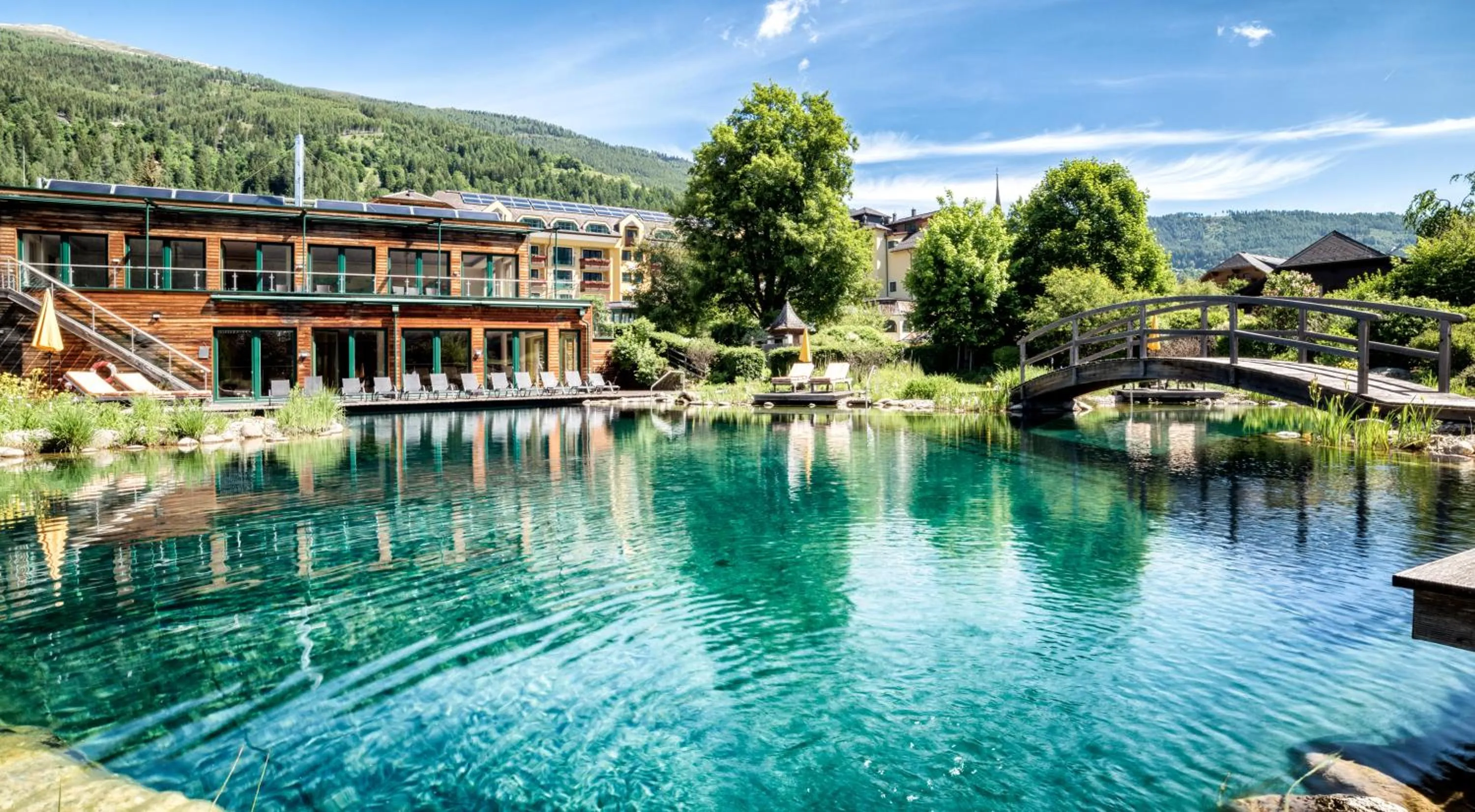 Swimming pool in Wellnesshotel Eggerwirt