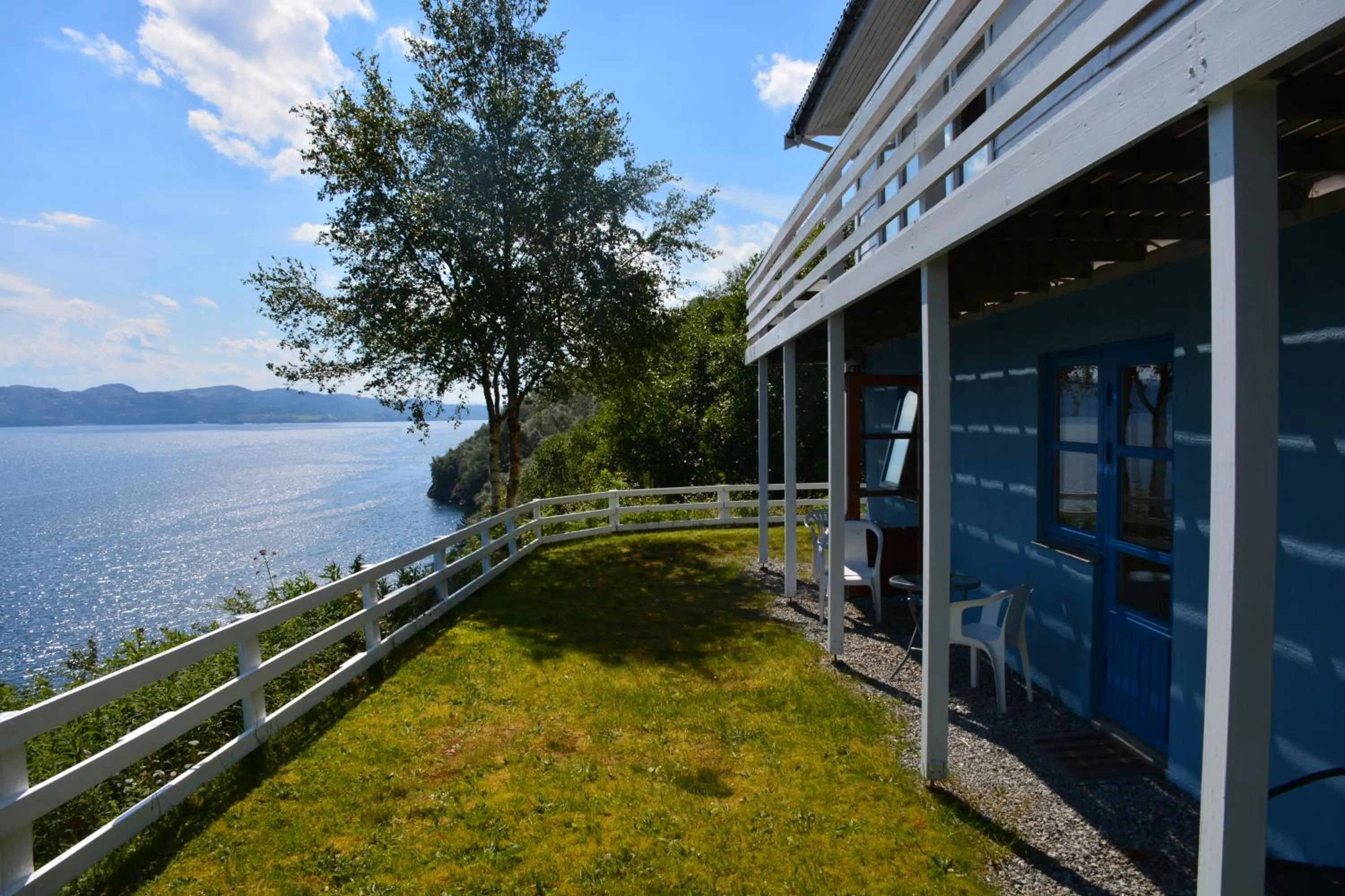 Double or Twin Room with Sea View - single occupancy in Langenuen Motel & Camping
