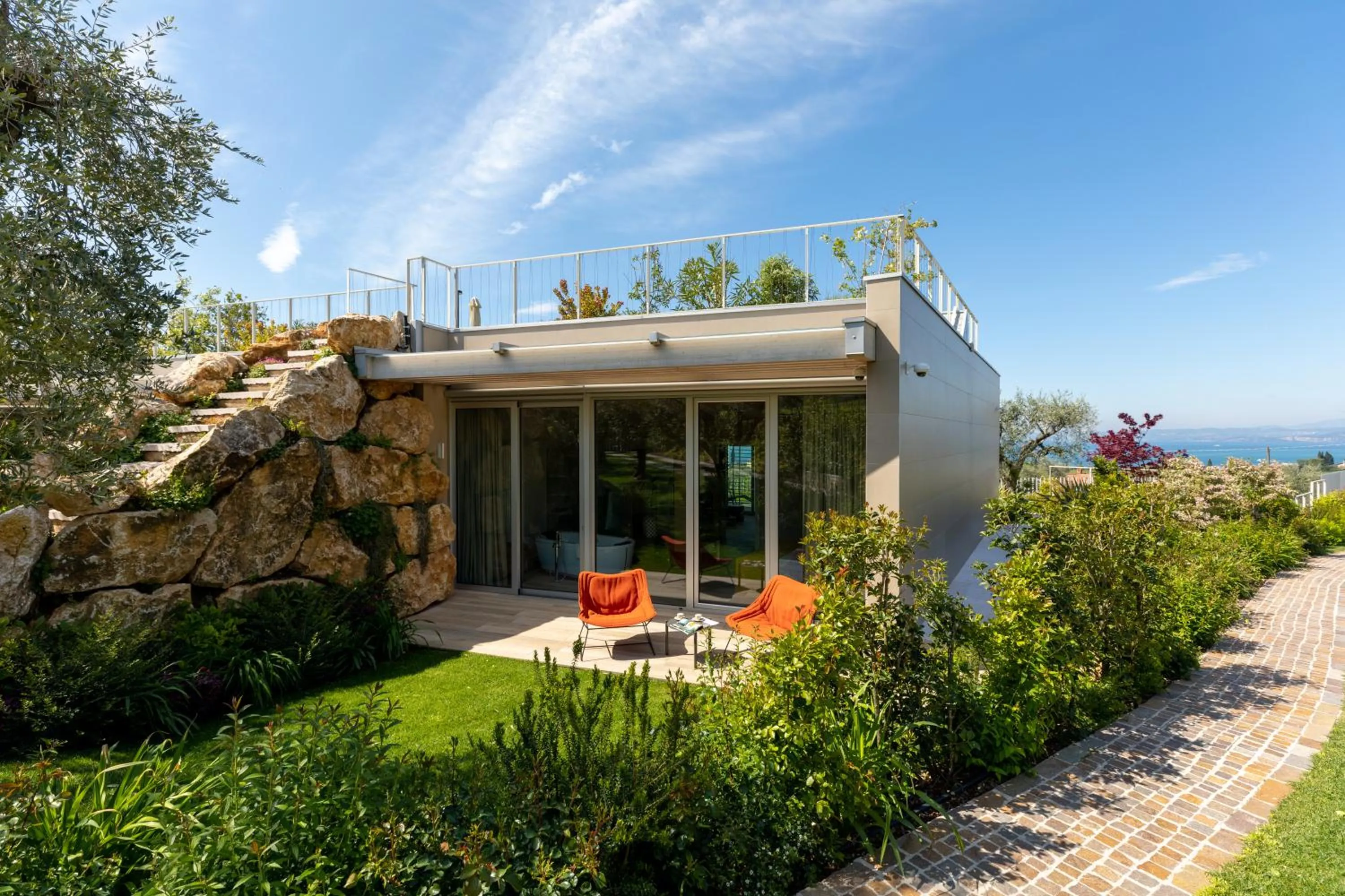 Property building in San Colombano Suites