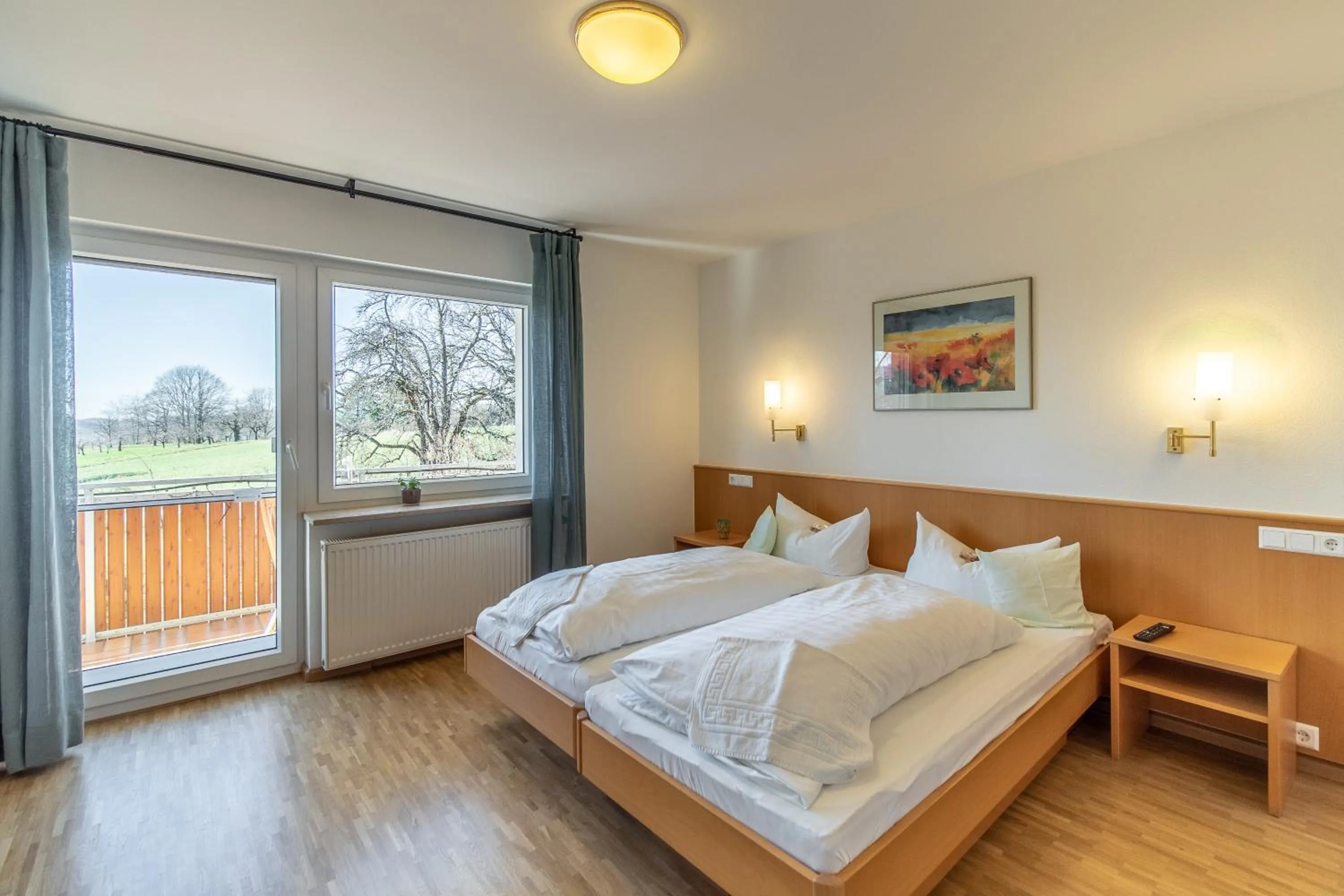 Bed in Haus am Blauenbach
