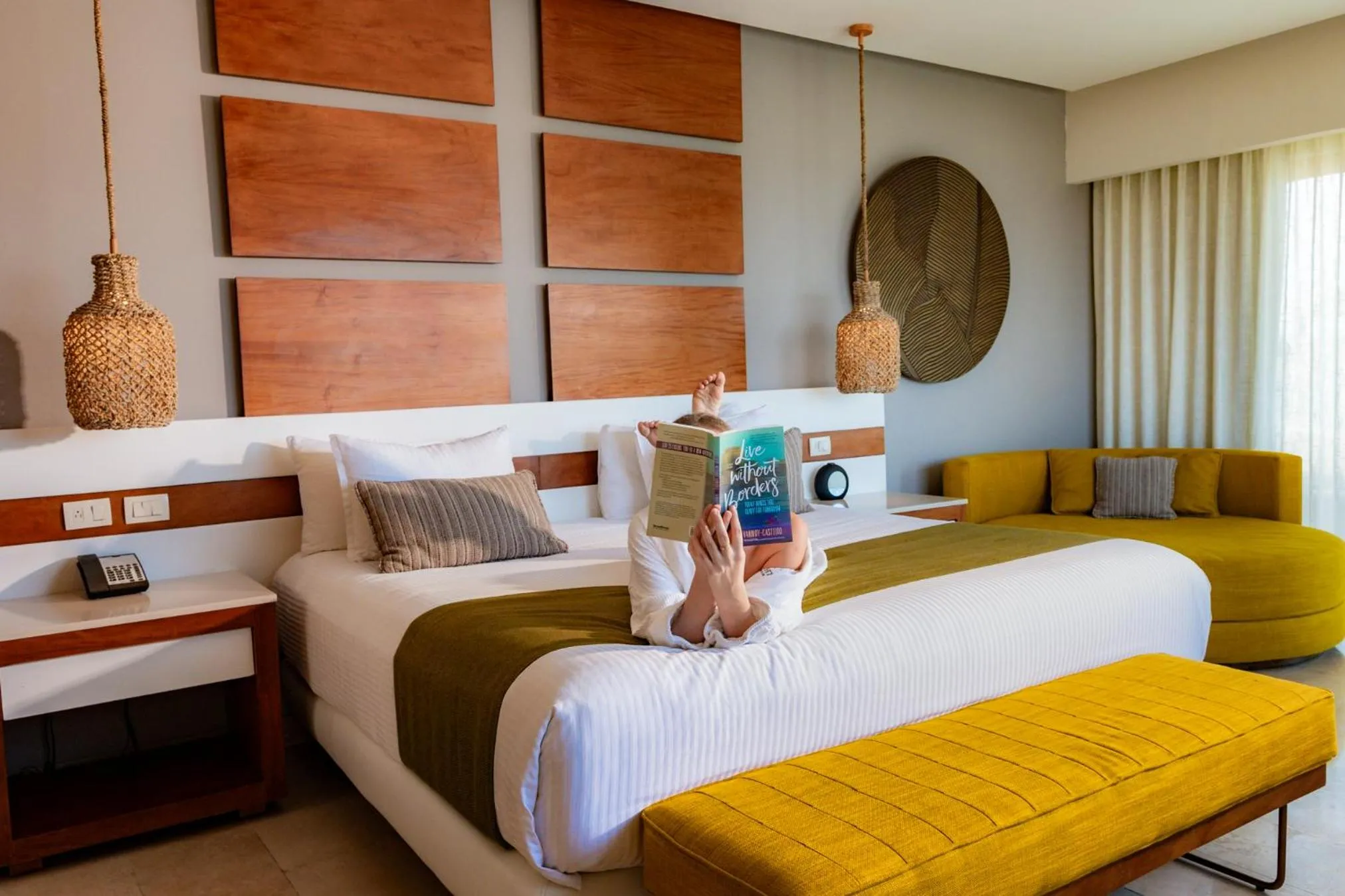 Bed in The Reef 28 Hotel & Spa - Luxury Adults Only - All Suites - With Optional All Inclusive