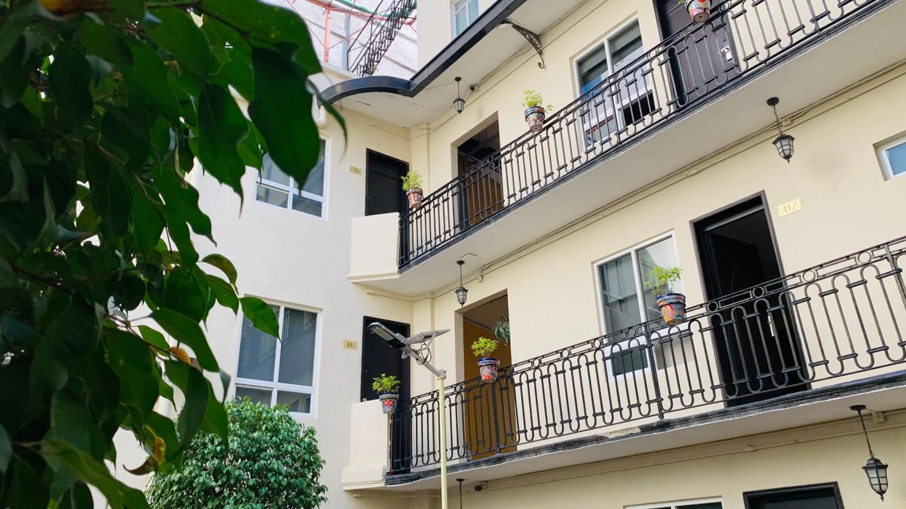 Balcony/Terrace in Hotel Ritz Ciudad de México